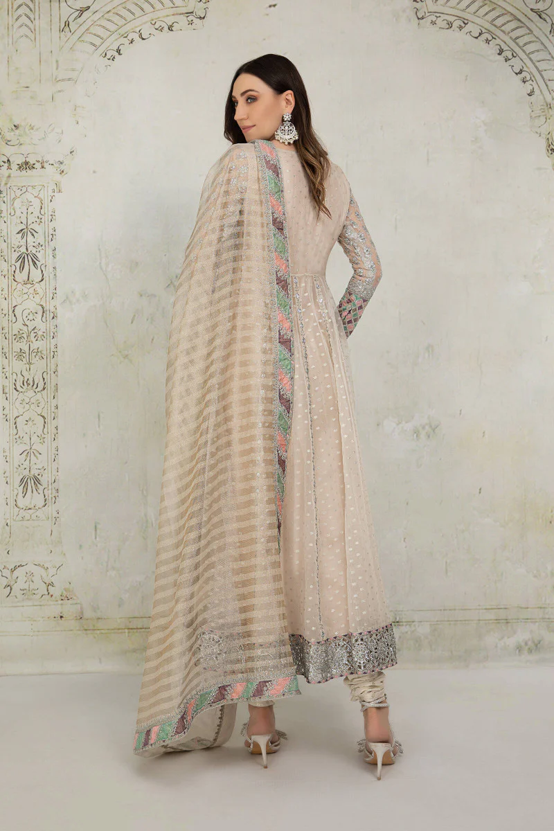Suit Pearl White BDS-2208 - Image 3