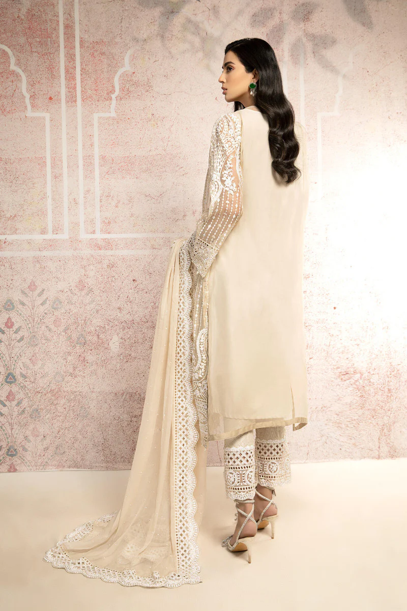 Suit Pearl White BDS-2304 - Image 3