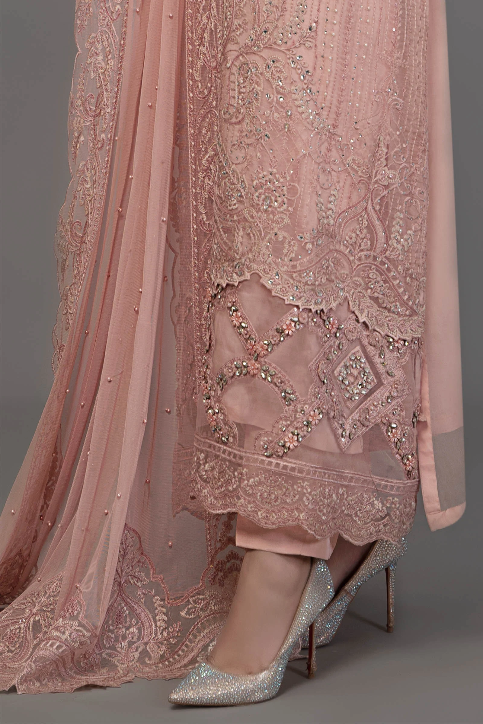 Suit Ash Pink BDS-2505 - Image 3