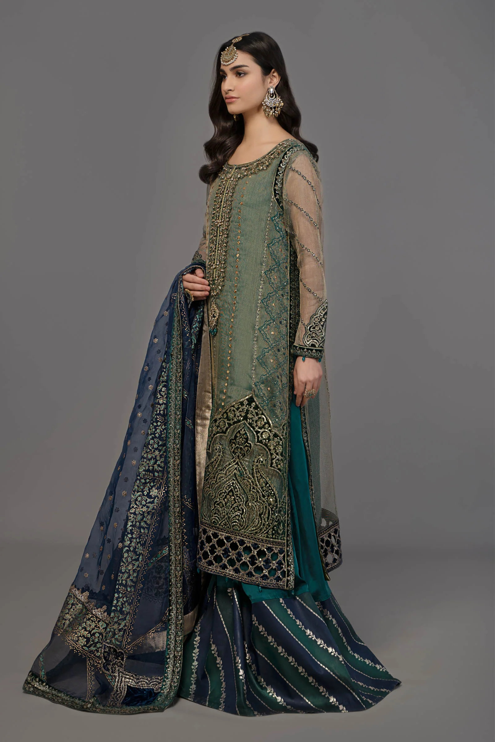Suit Peacock Shades BDS-2508 - Image 4