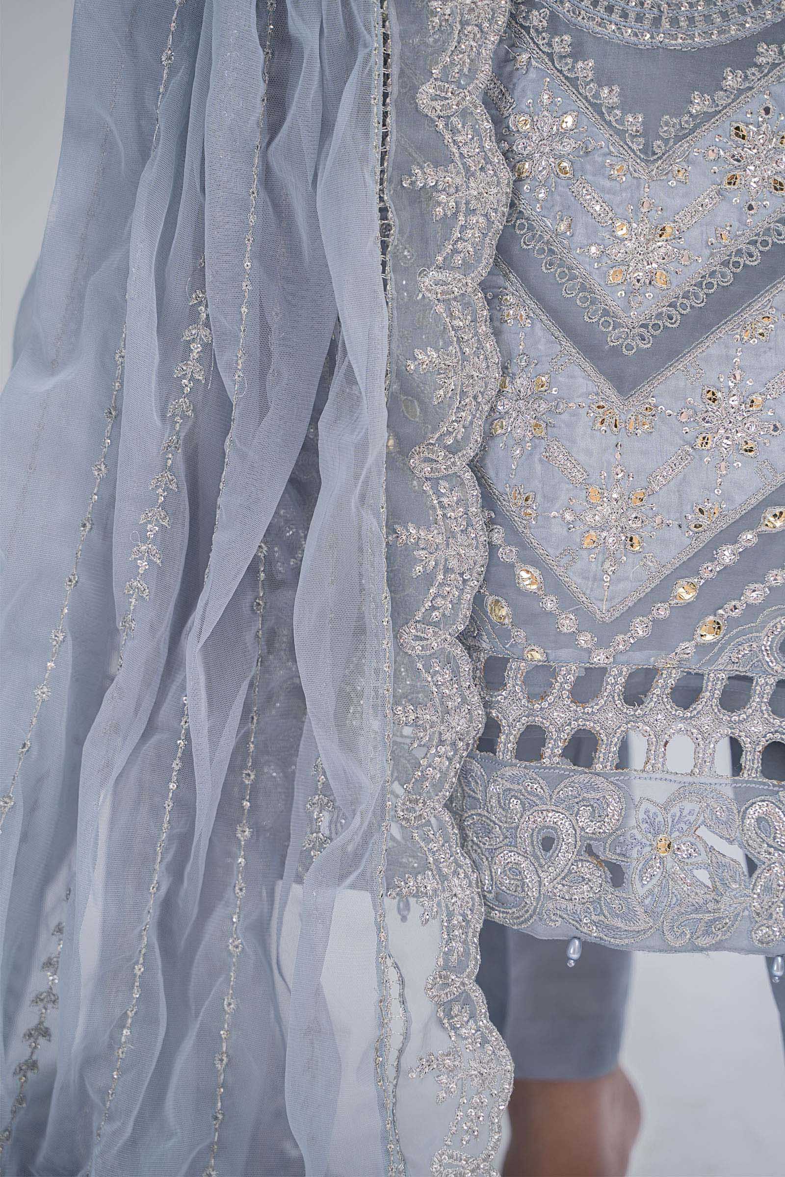 Suit Ice Blue BDS-2603 - Image 4