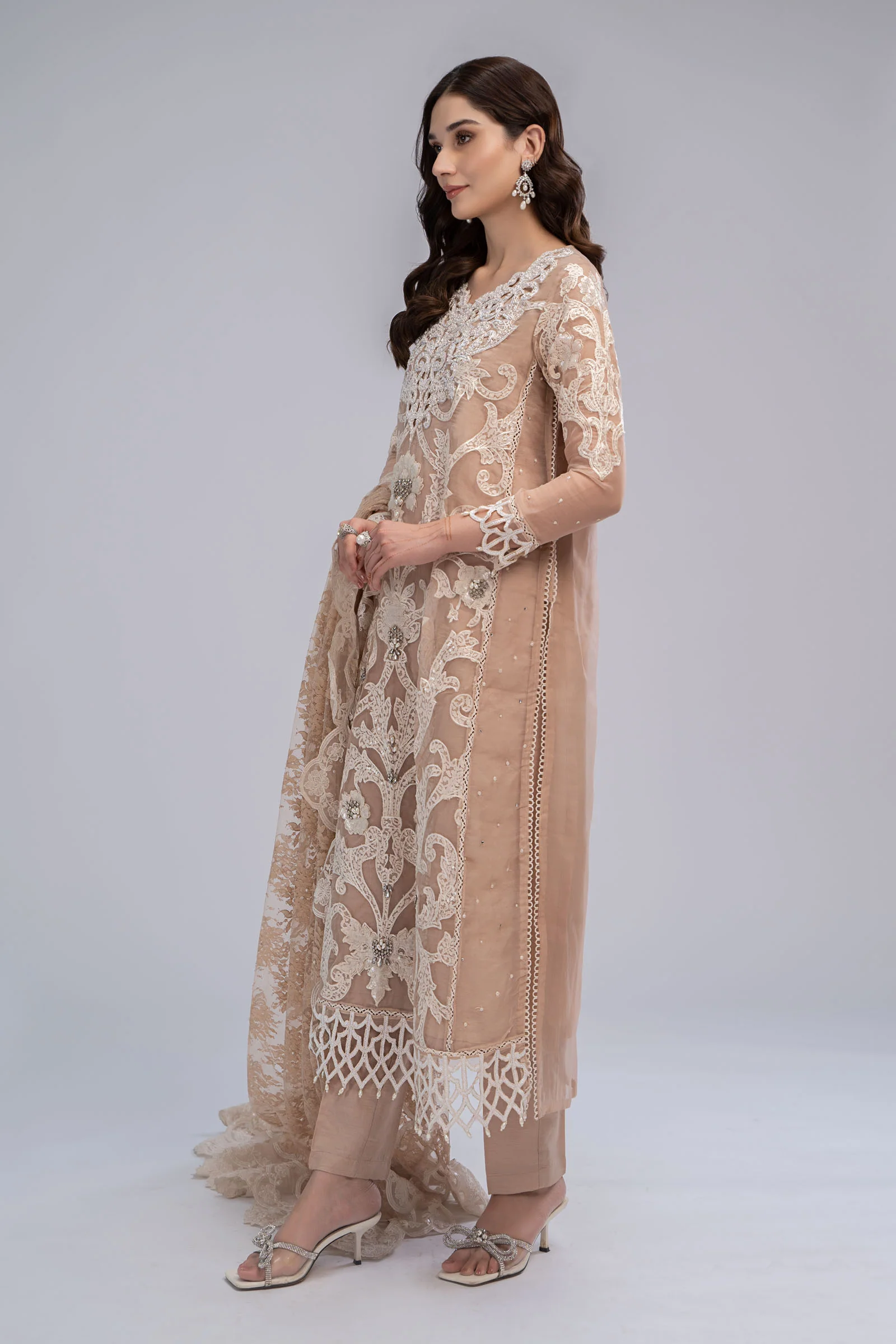 Suit Nude Pink BDS-2608 - Image 6