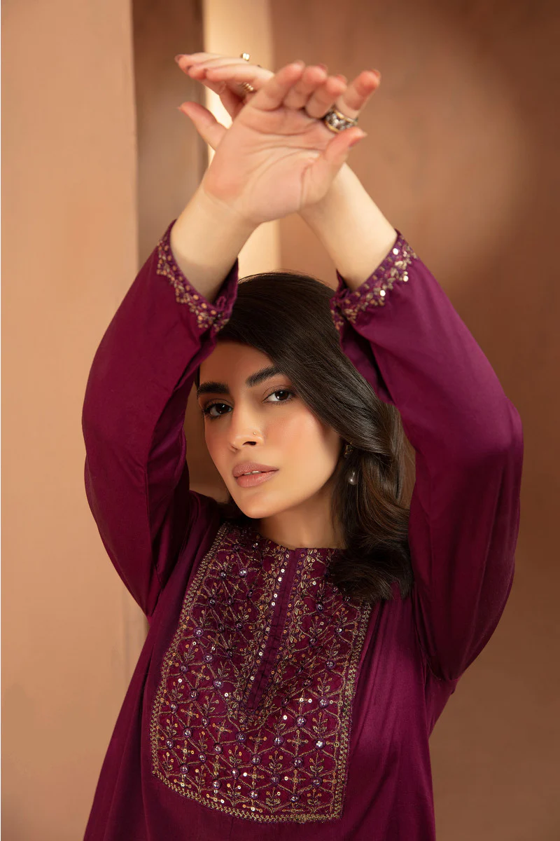 Shirt Magenta BETW22W113 - Image 3