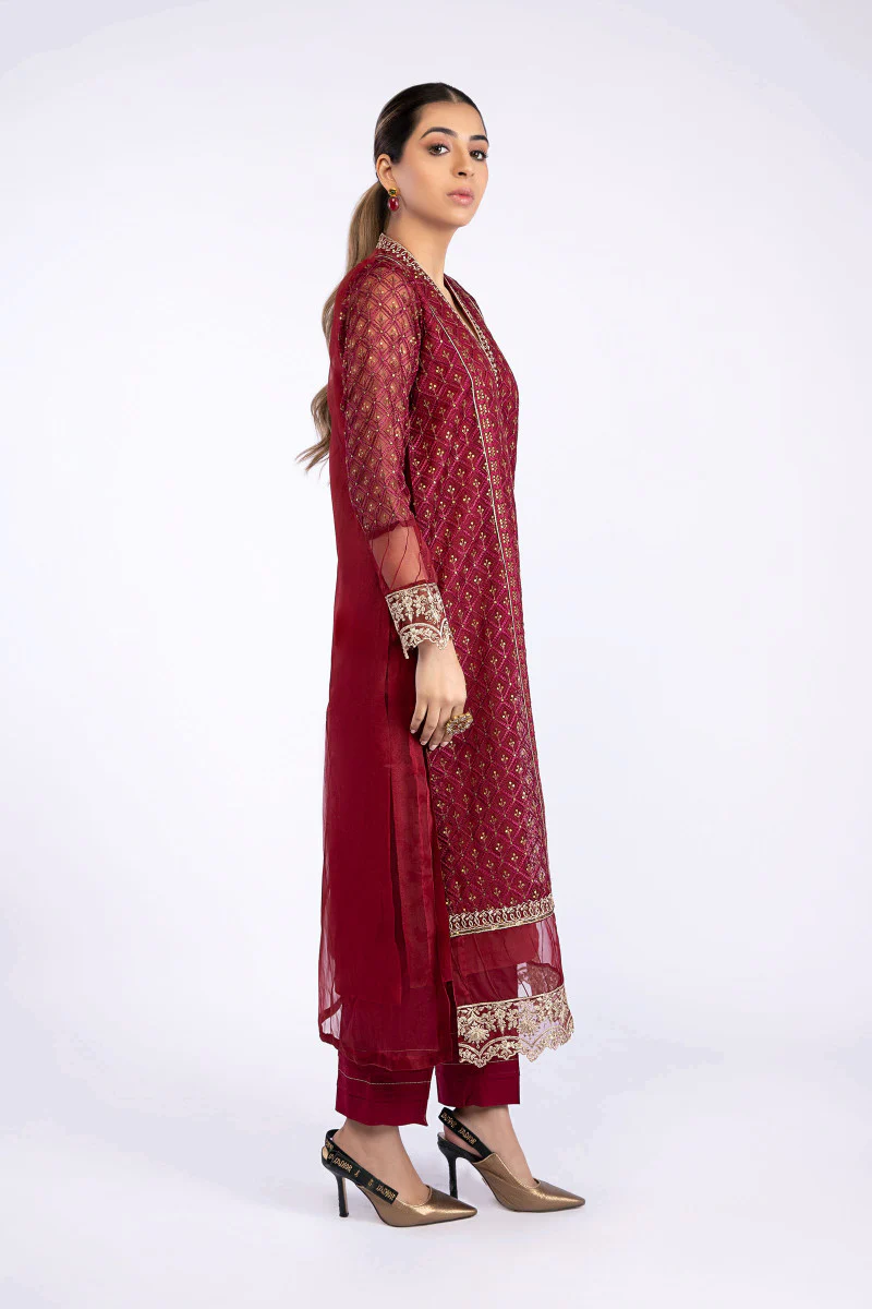 Shirt Maroon BETW22W114 - Image 3