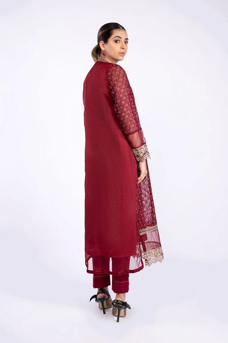 Shirt Maroon BETW22W114 - Image 4