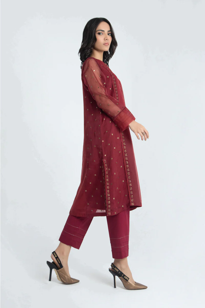 Shirt Maroon BETW22W118 - Image 3
