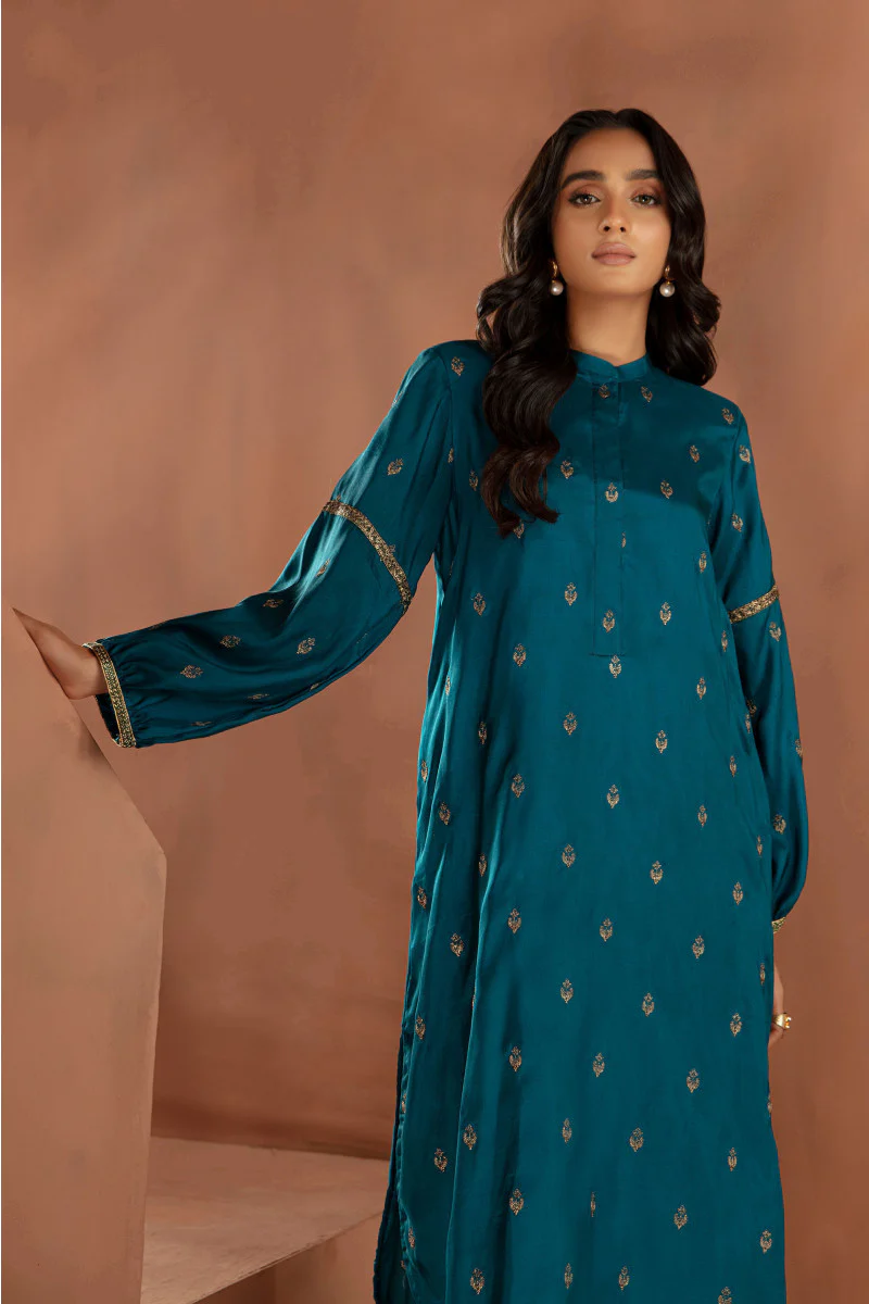 Shirt Teal blue BETW22W123 - Image 2