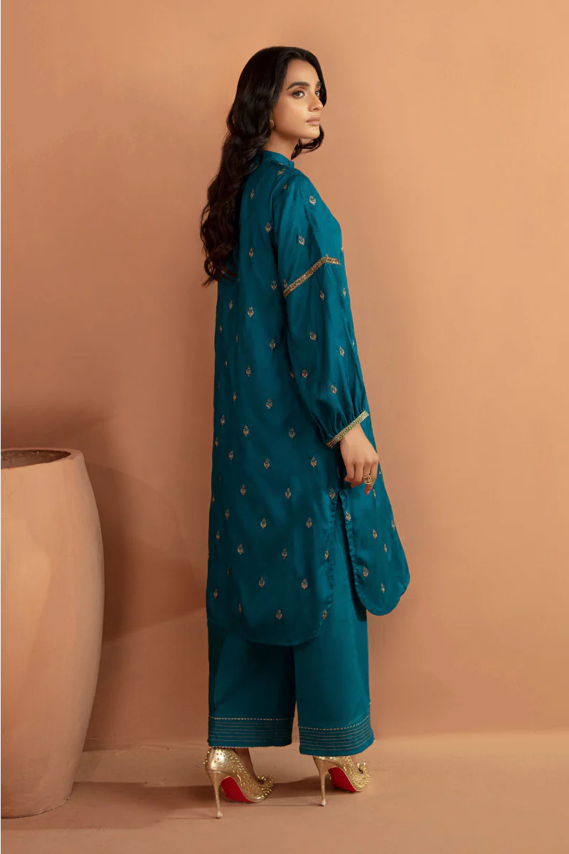 Shirt Teal blue BETW22W123 - Image 3