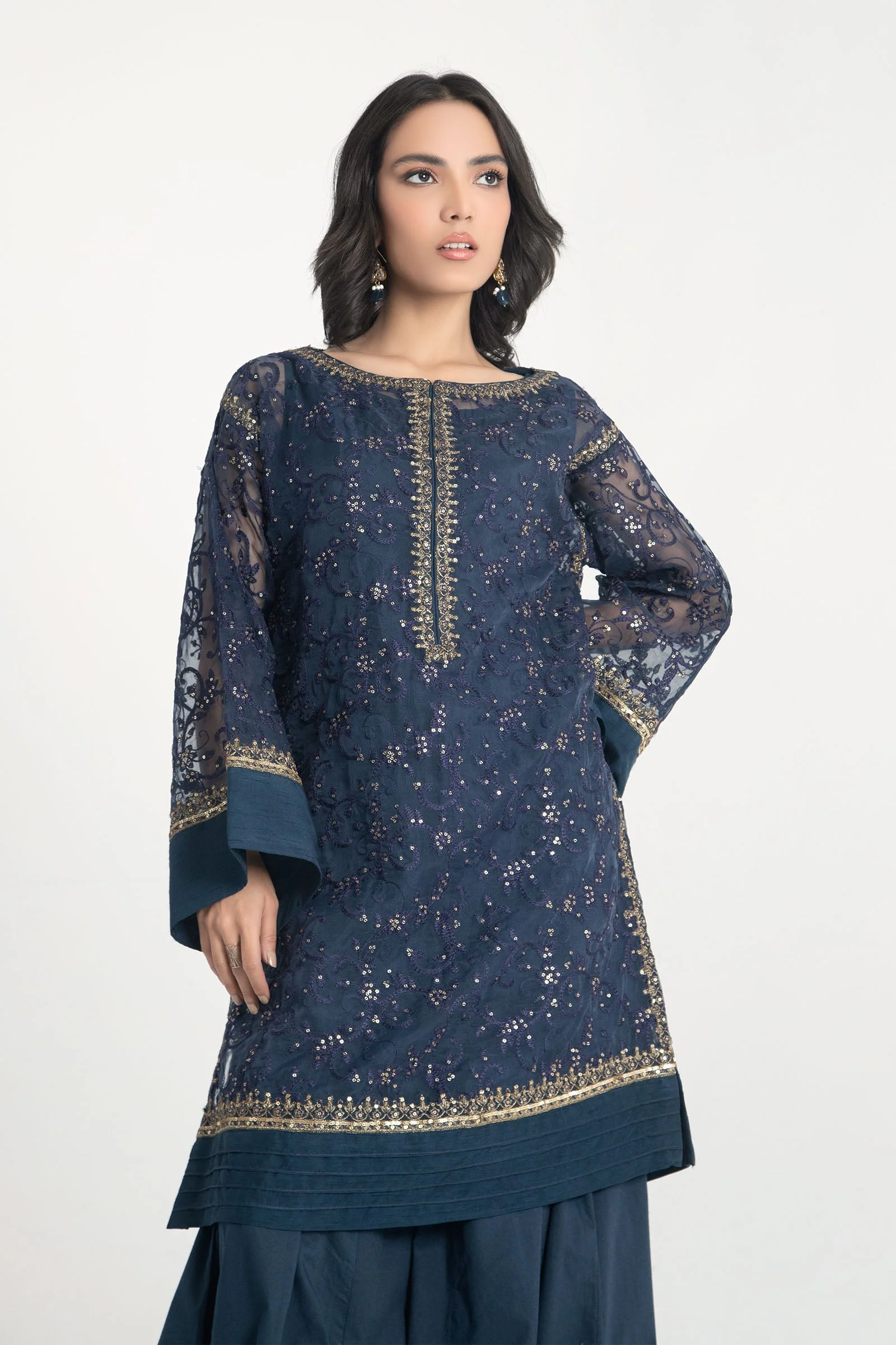 Shirt Navy Blue BETW22W125 - Image 2