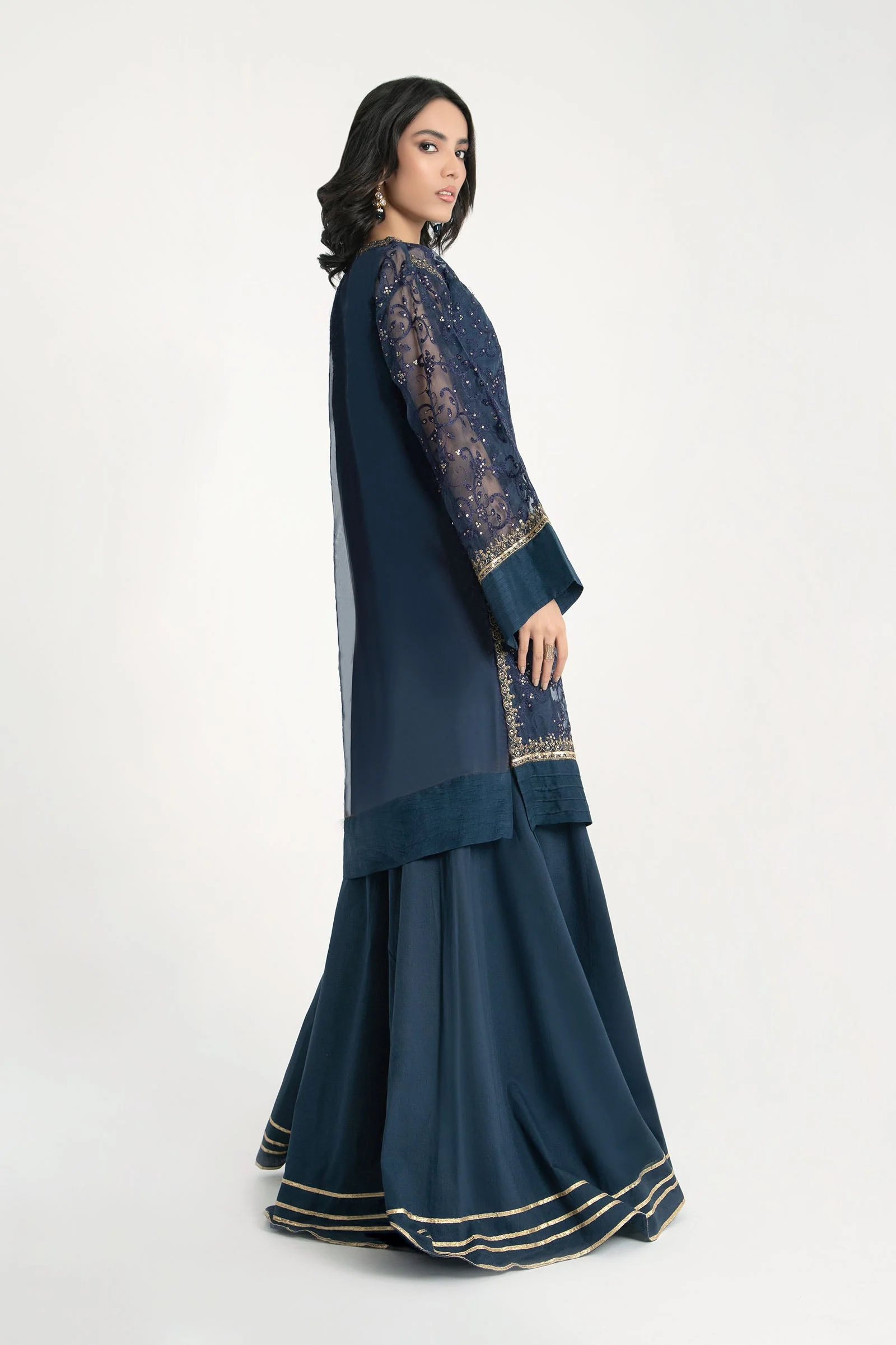 Shirt Navy Blue BETW22W125 - Image 4