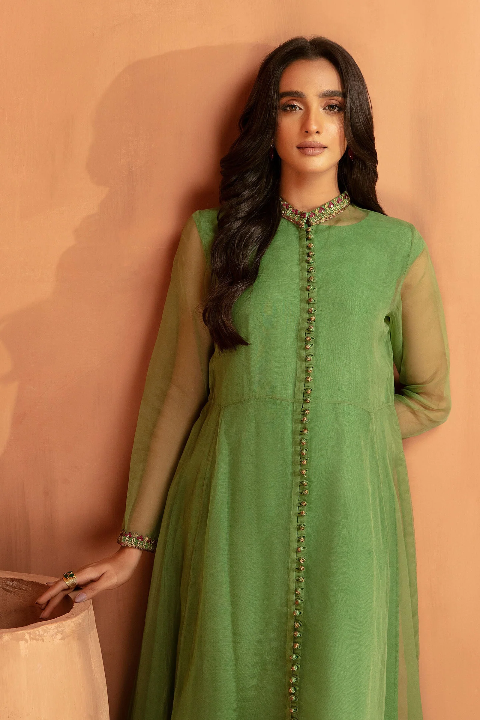 Shirt Green BETW22W129 - Image 2