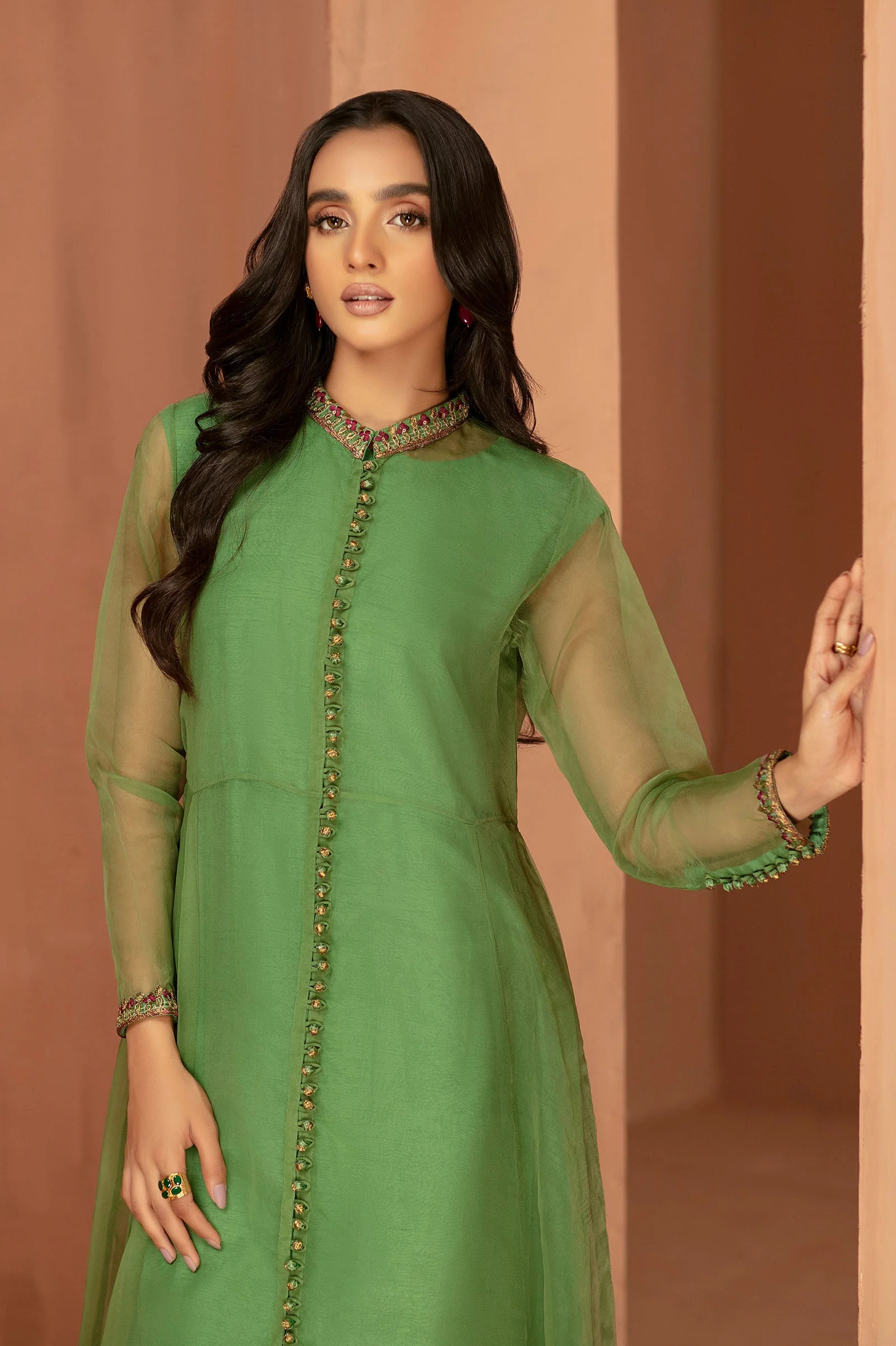 Shirt Green BETW22W129 - Image 3