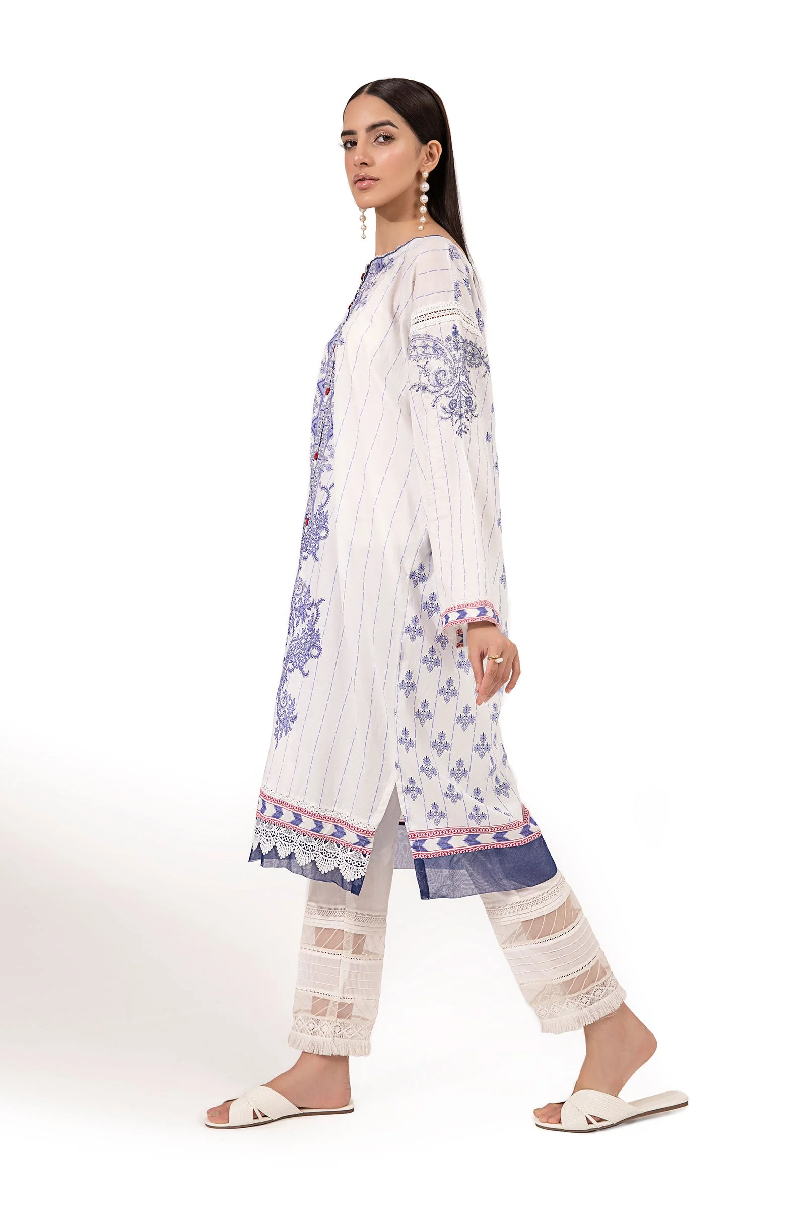 Shirt White Printed BUTW22S004 - Image 4
