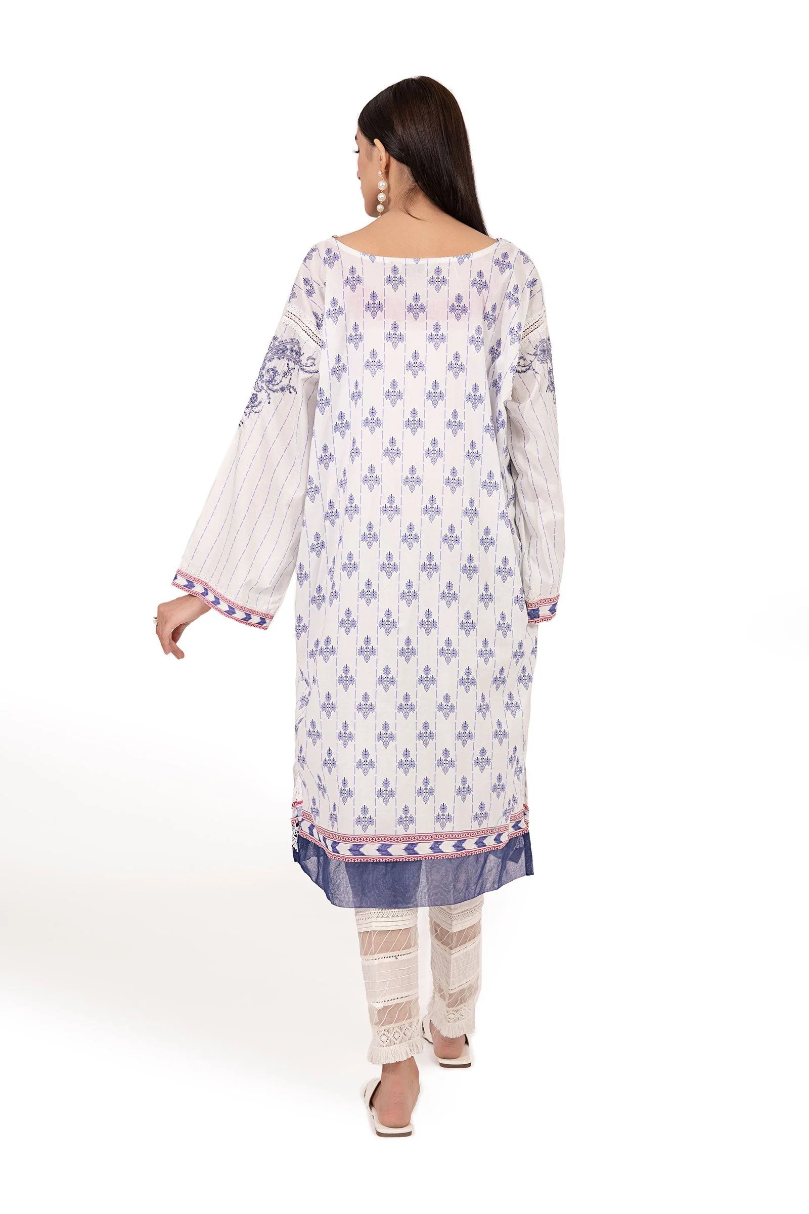 Shirt White Printed BUTW22S004 - Image 5