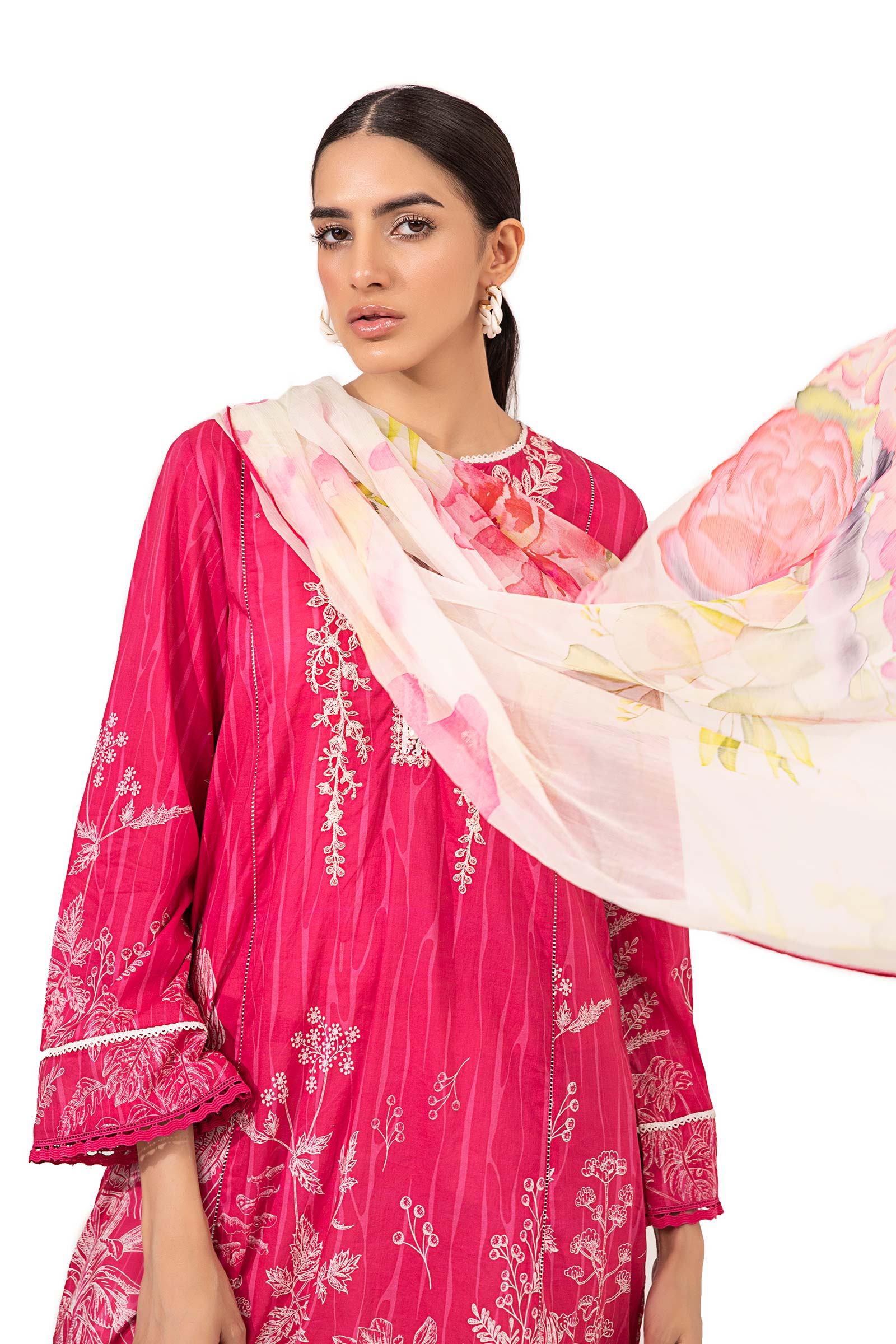 Shirt Pink Printed BUTW22S012 - Image 2