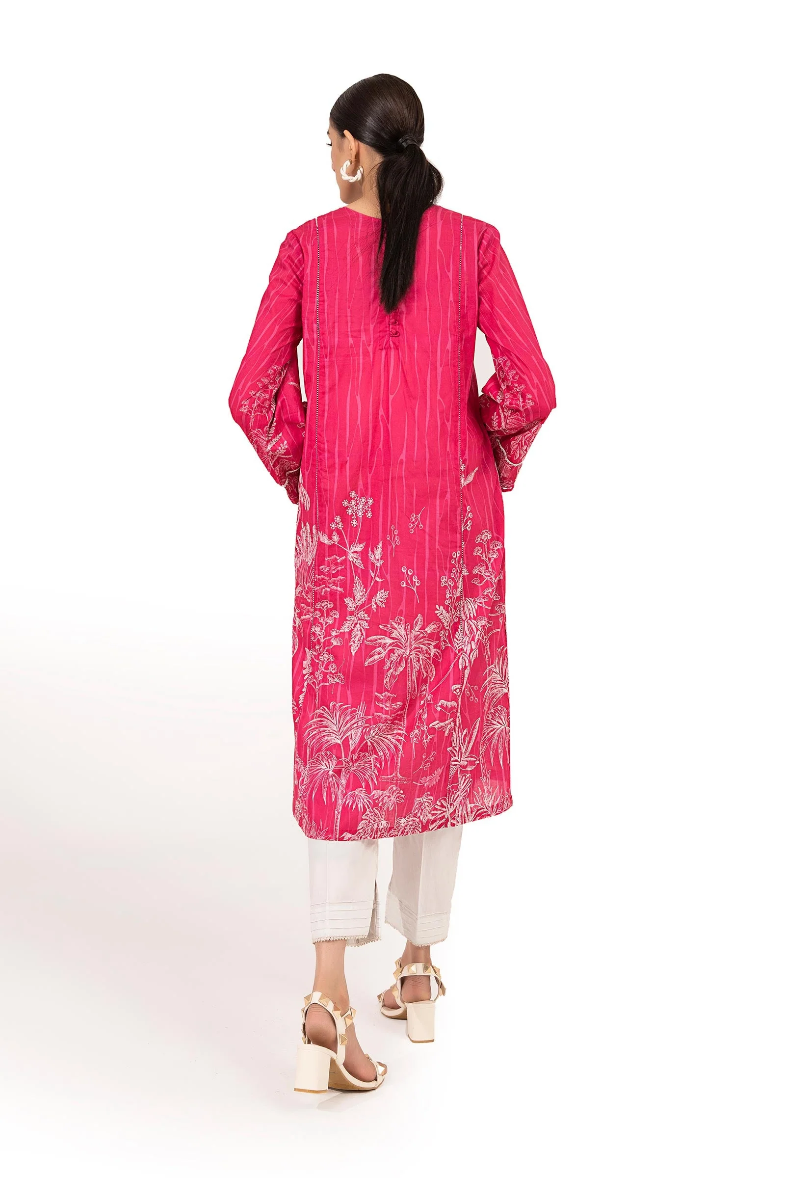 Shirt Pink Printed BUTW22S012 - Image 7