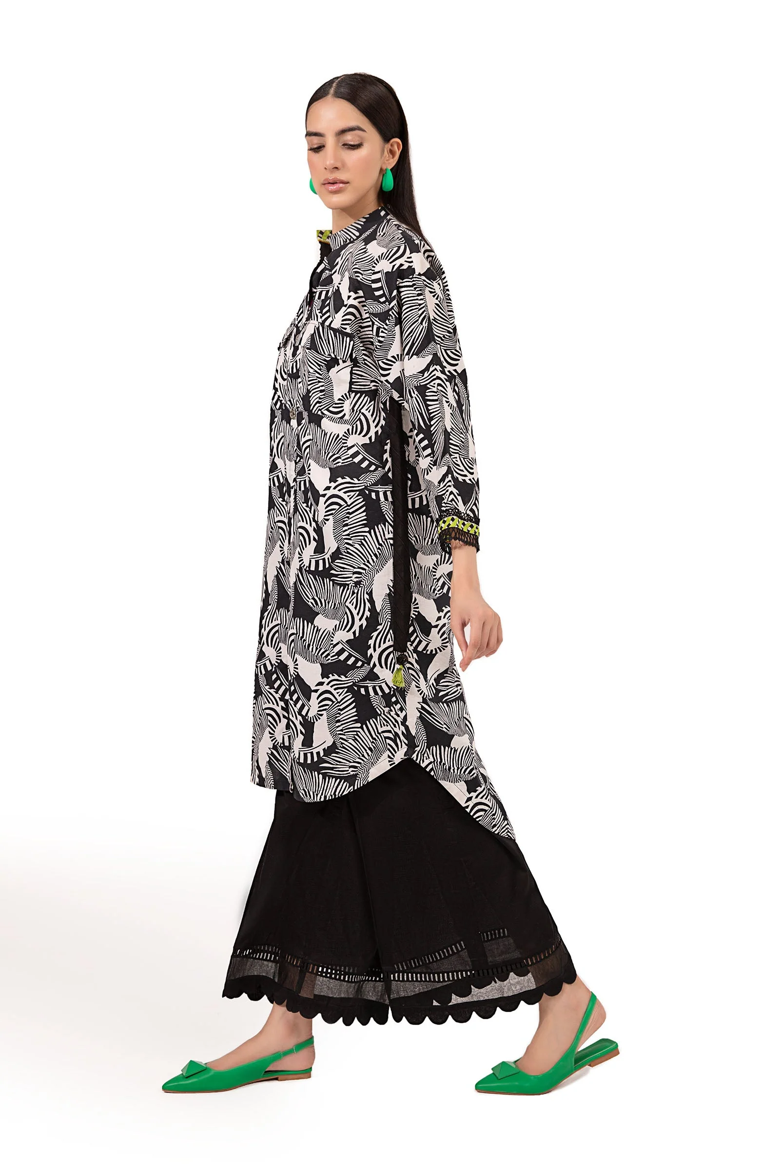 Shirt White Printed BUTW22S013 - Image 4