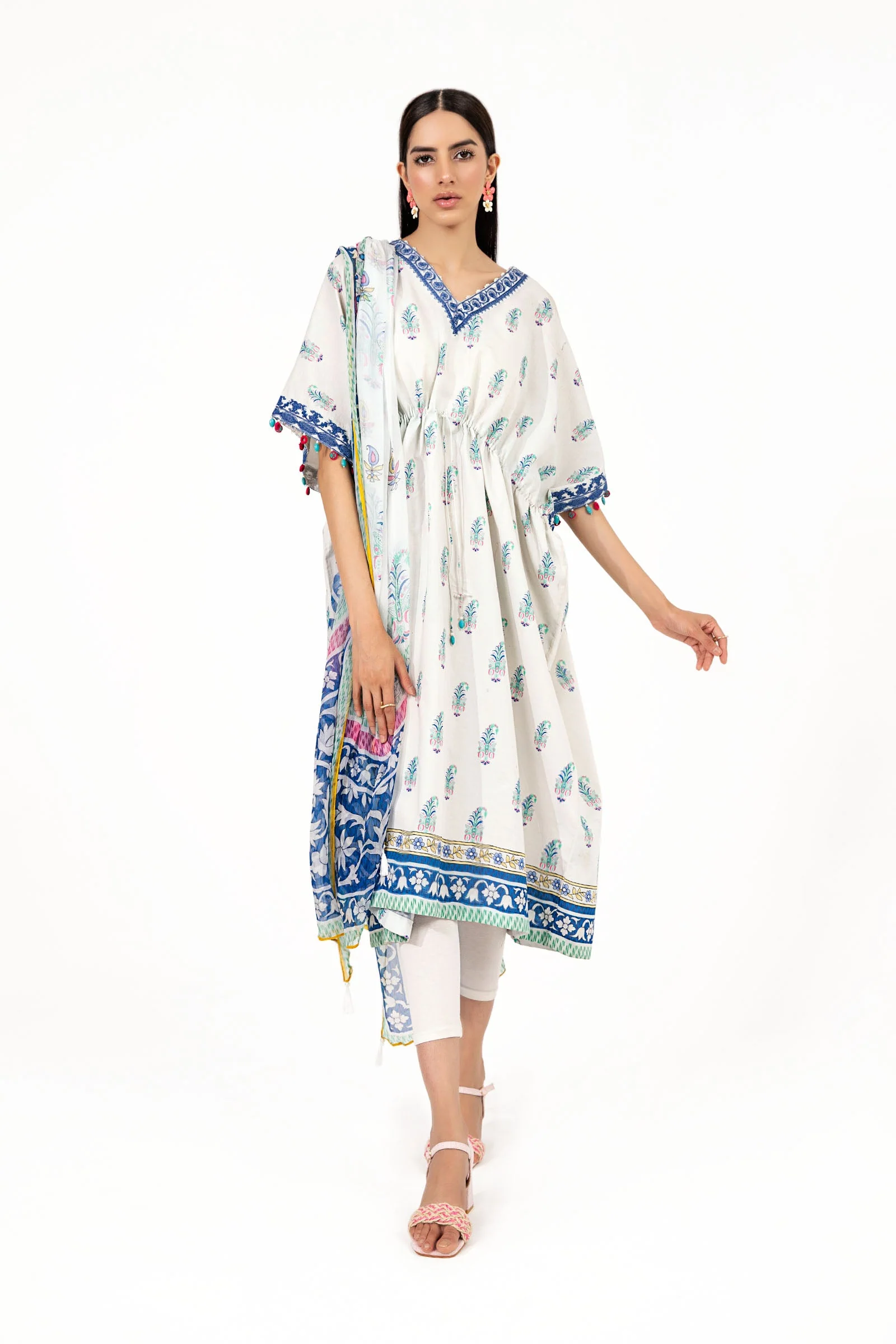 Suit White Printed BUTW22S016 - Image 4