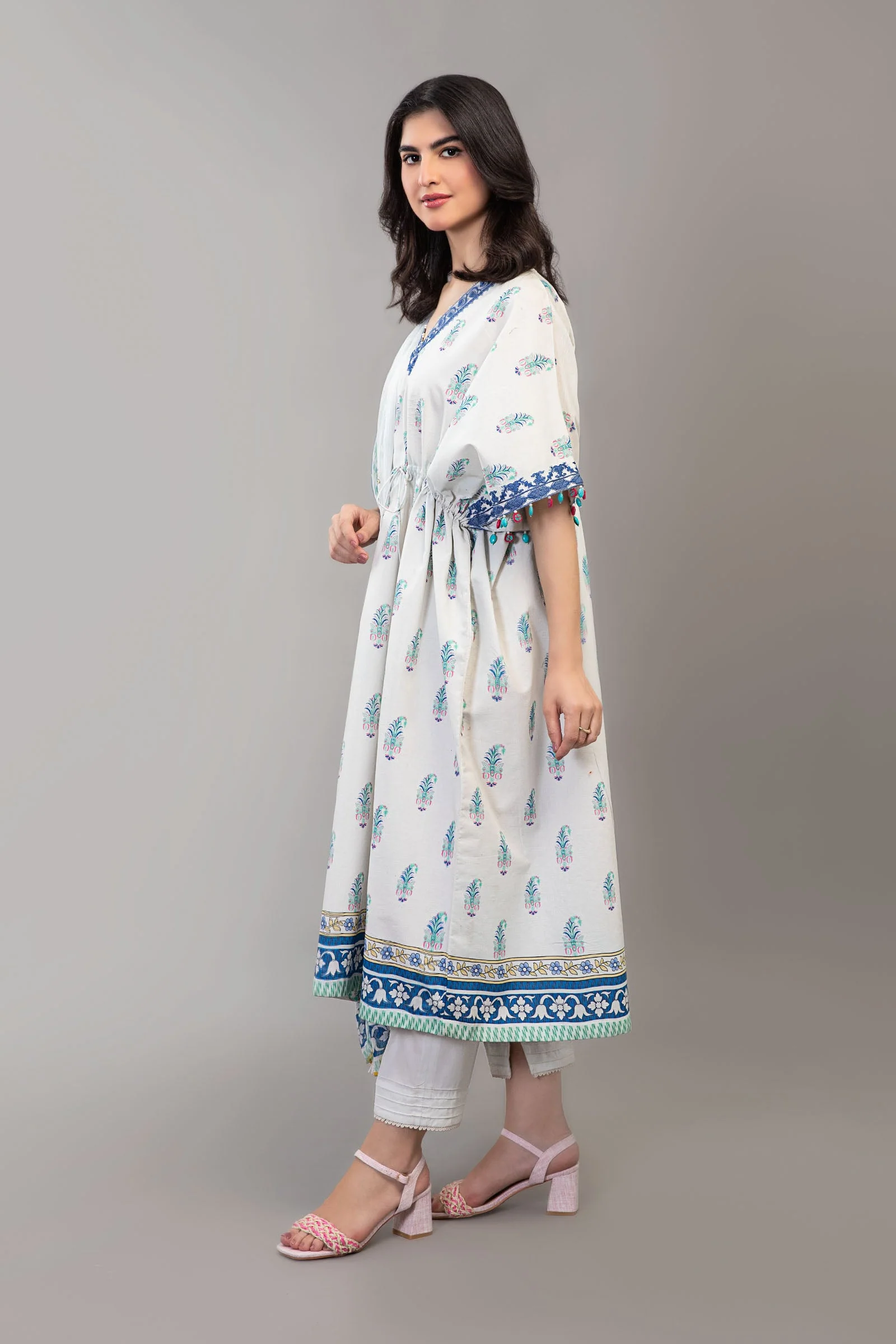 Suit White Printed BUTW22S016 - Image 5