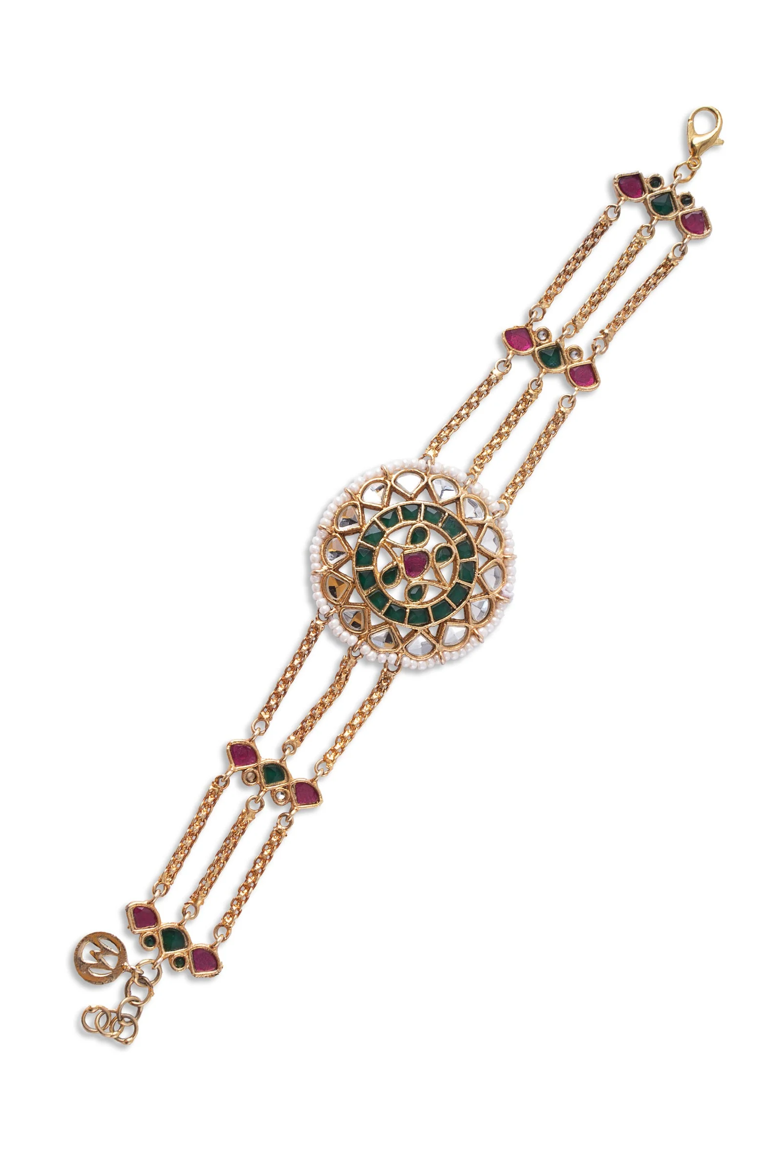 Classic Kundan Bracelet - Image 2