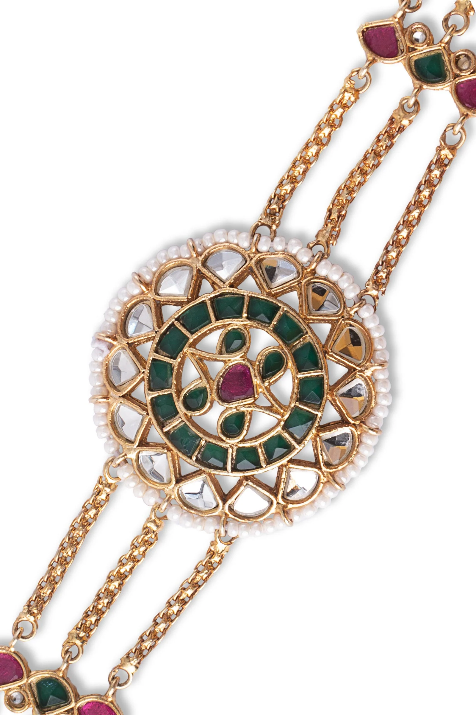 Classic Kundan Bracelet - Image 3