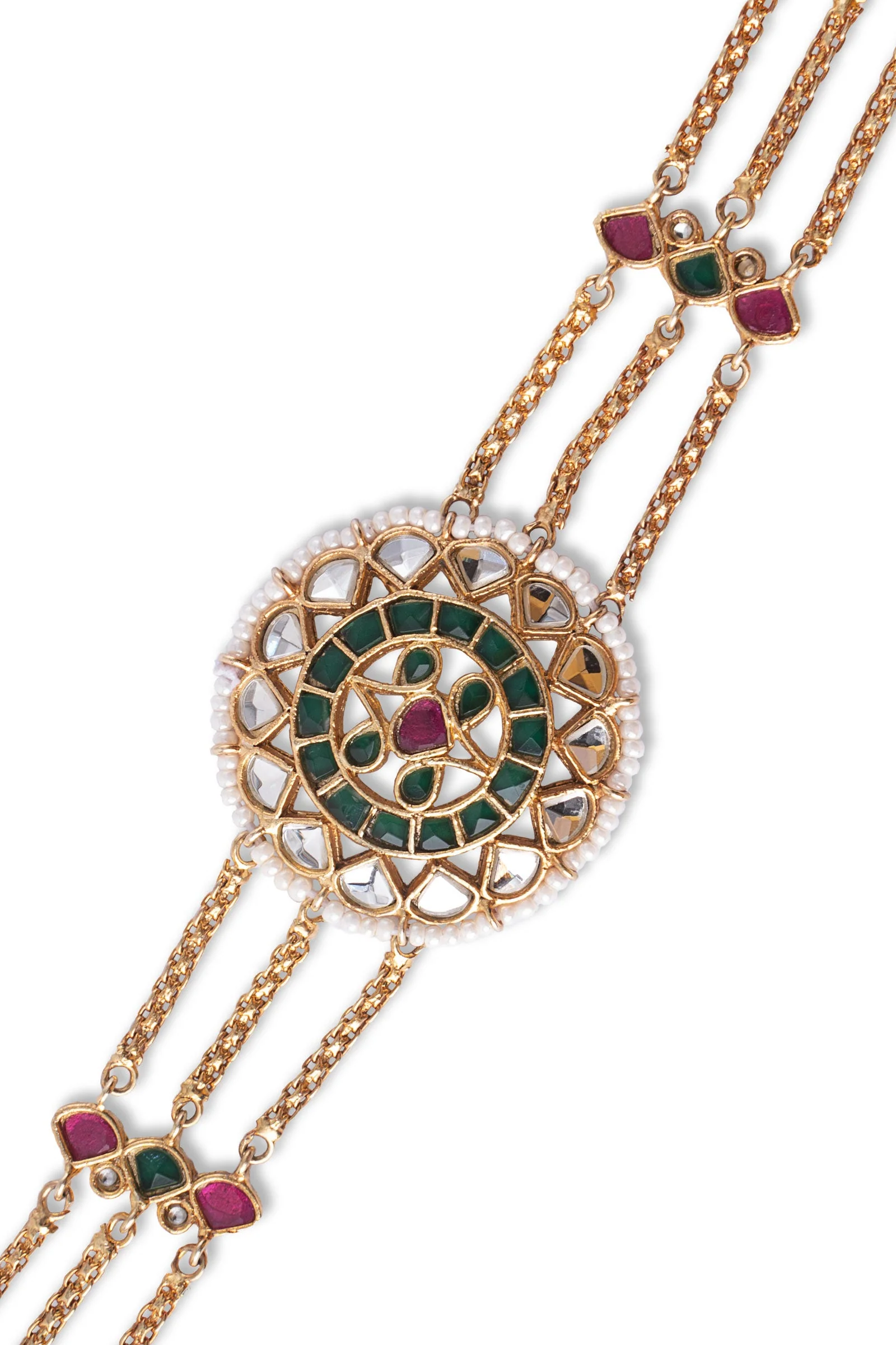 Classic Kundan Bracelet - Image 5