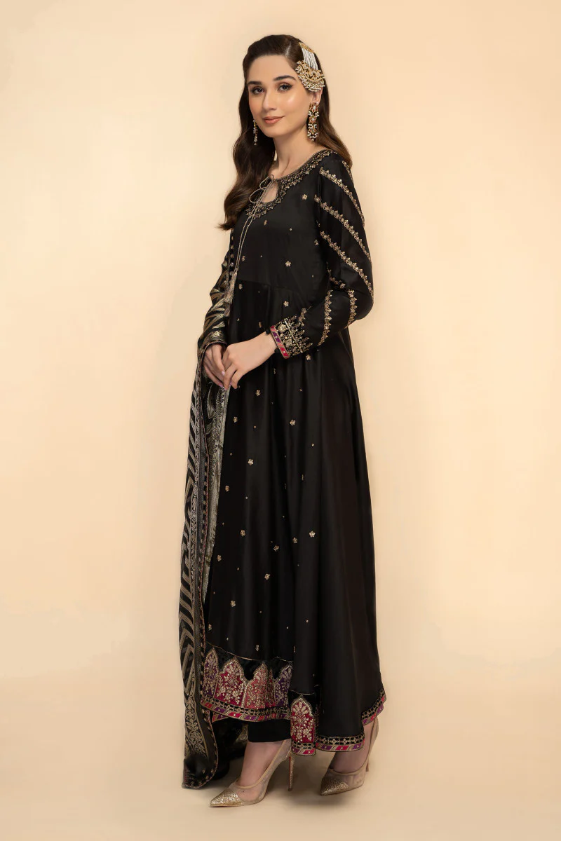 Suit Black and burnt Gold CSS-506 - Image 3
