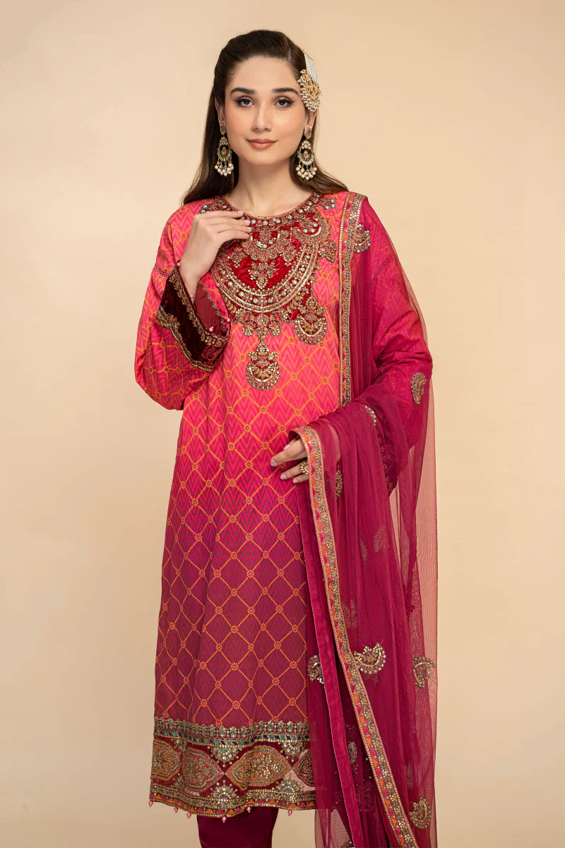 Suit Hot Pink CSS-507 - Image 2