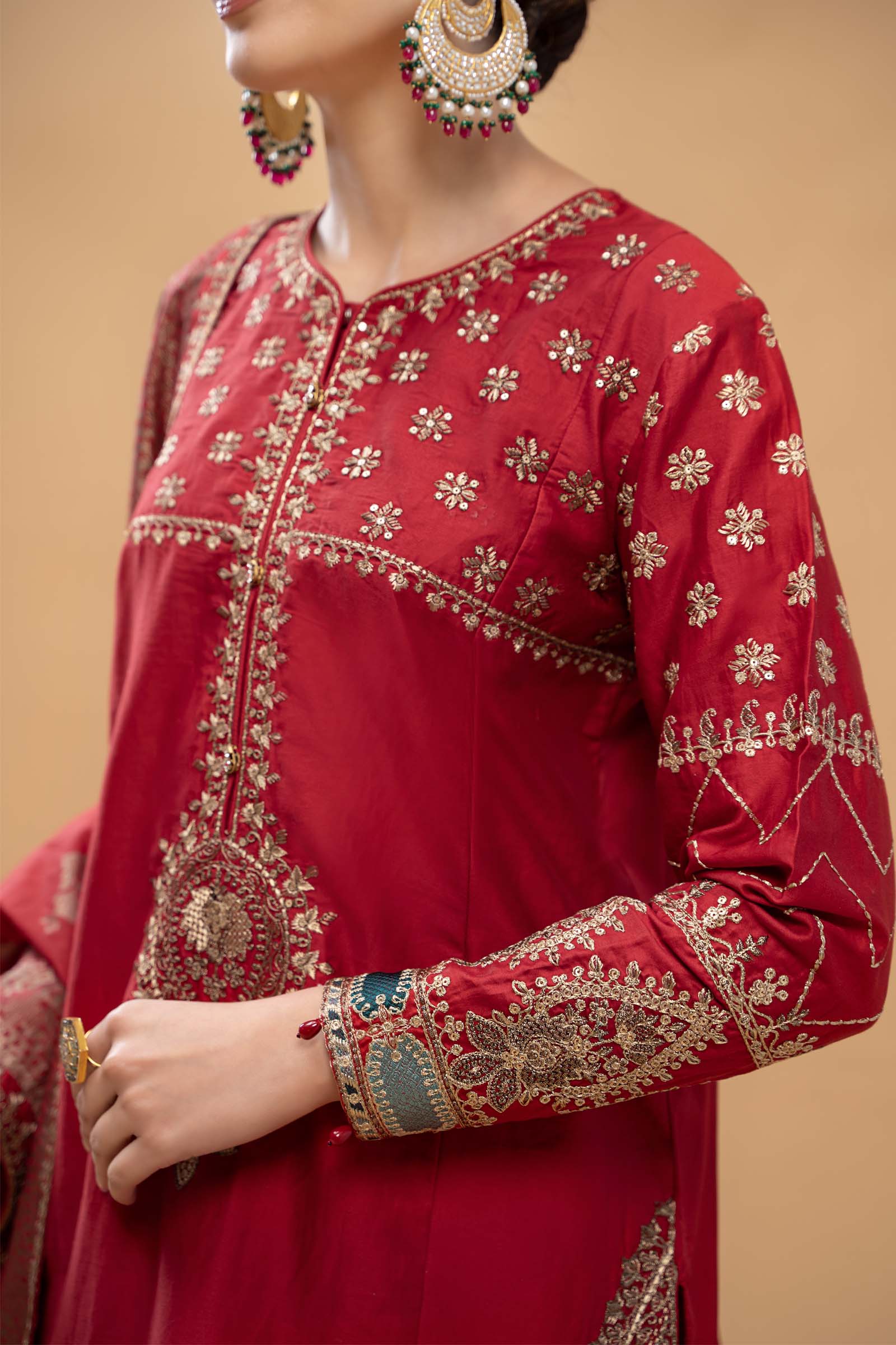Suit Ruby Red CSS-602 - Image 3