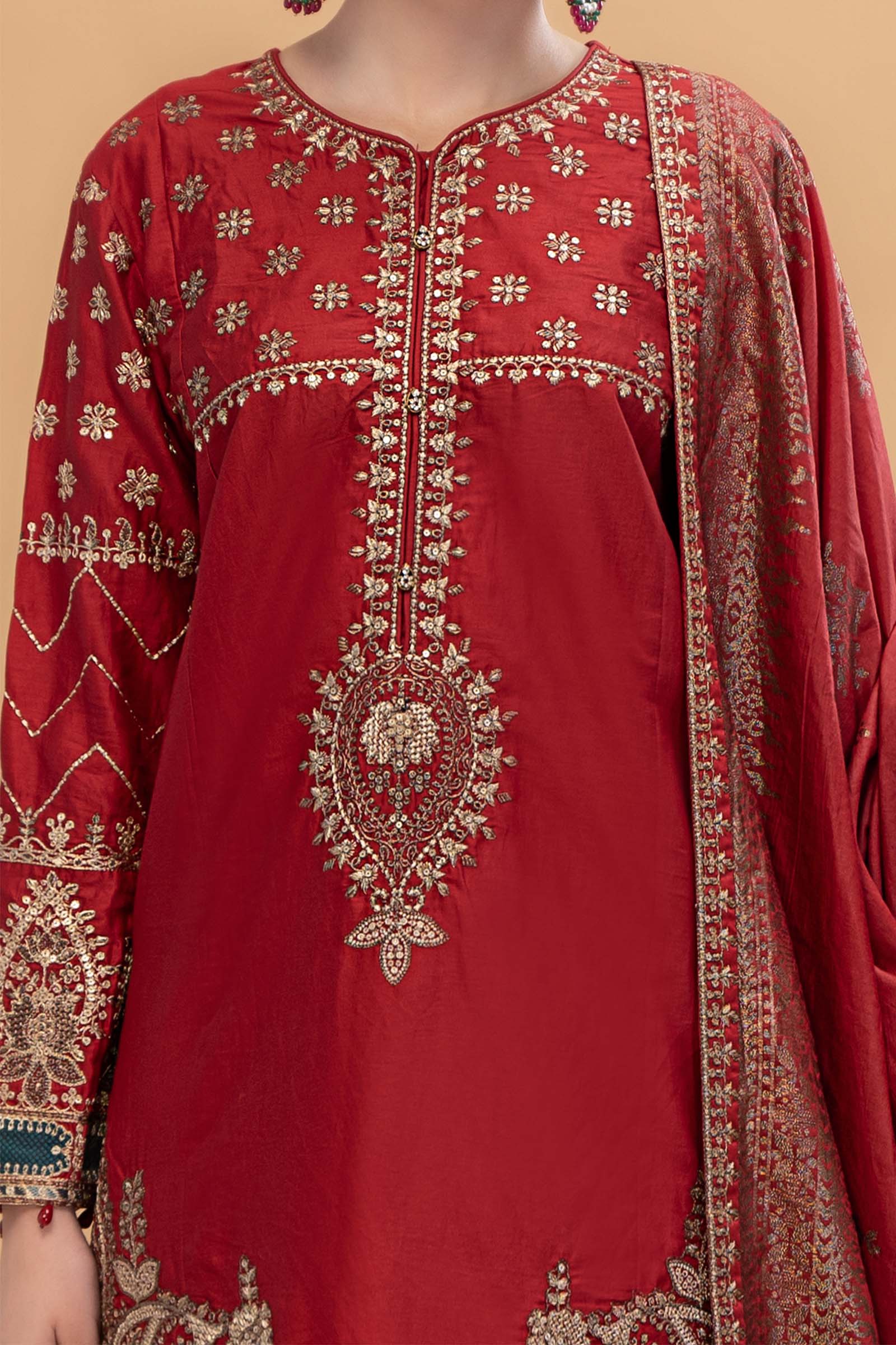 Suit Ruby Red CSS-602 - Image 4