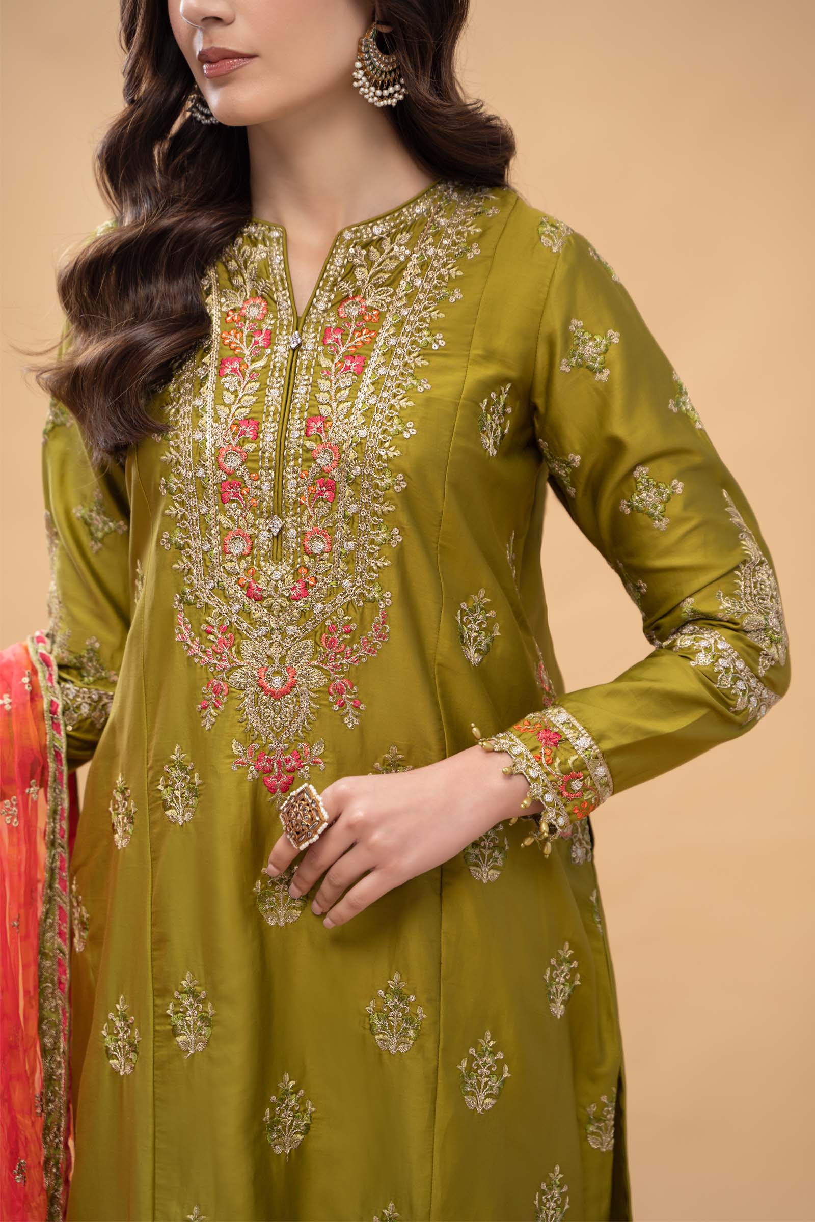 Suit Lime Green CSS-607 - Image 2