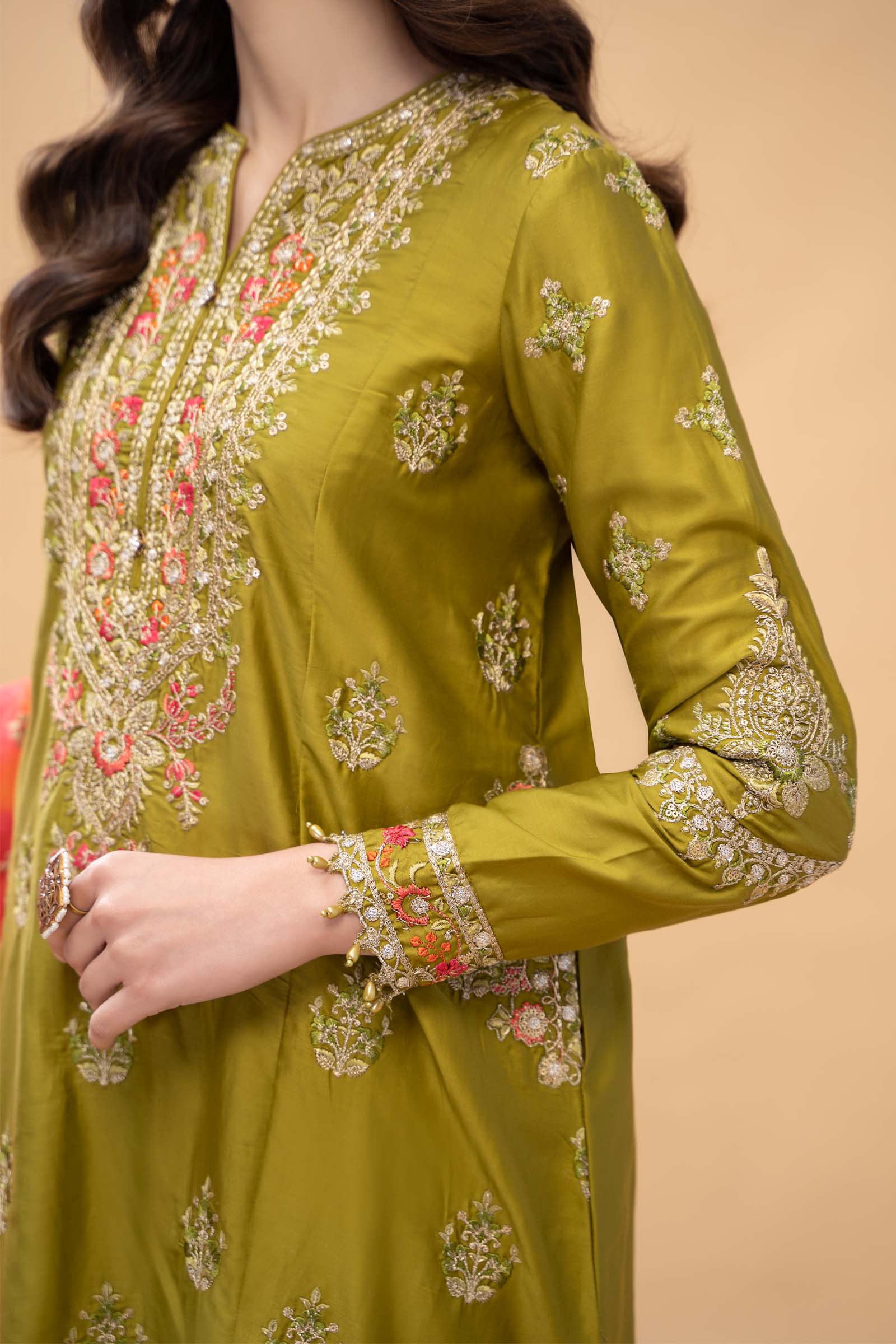 Suit Lime Green CSS-607 - Image 3