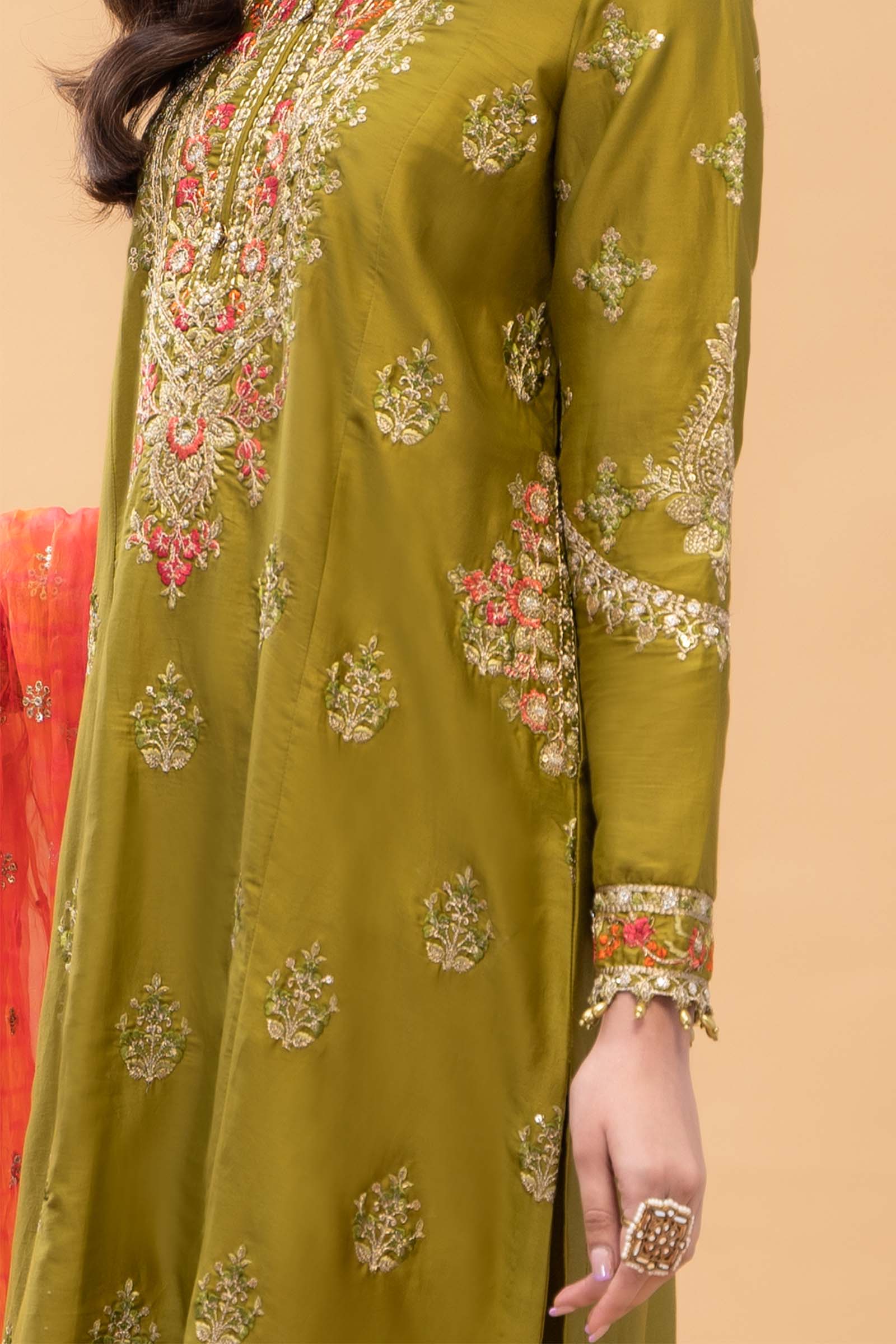 Suit Lime Green CSS-607 - Image 4