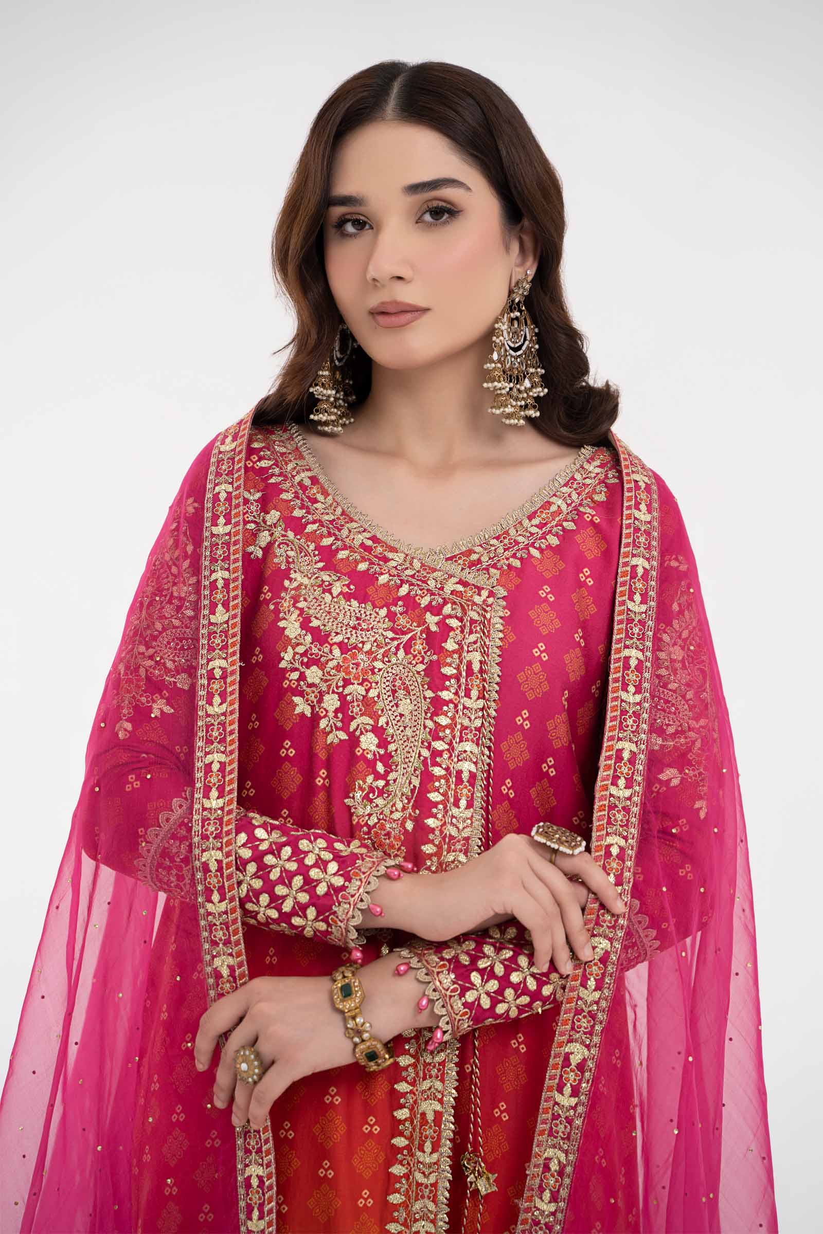 Suit Fuchsia Pink CSS-709 - Image 2