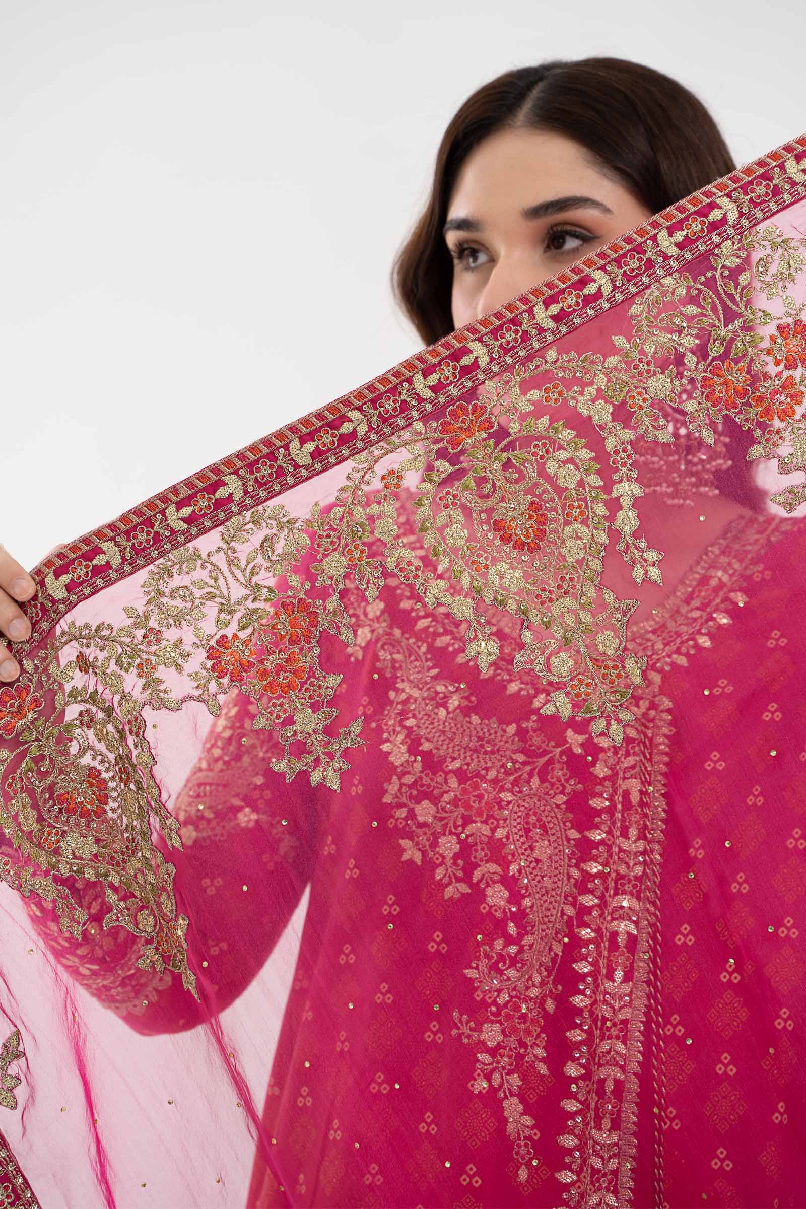 Suit Fuchsia Pink CSS-709 - Image 3
