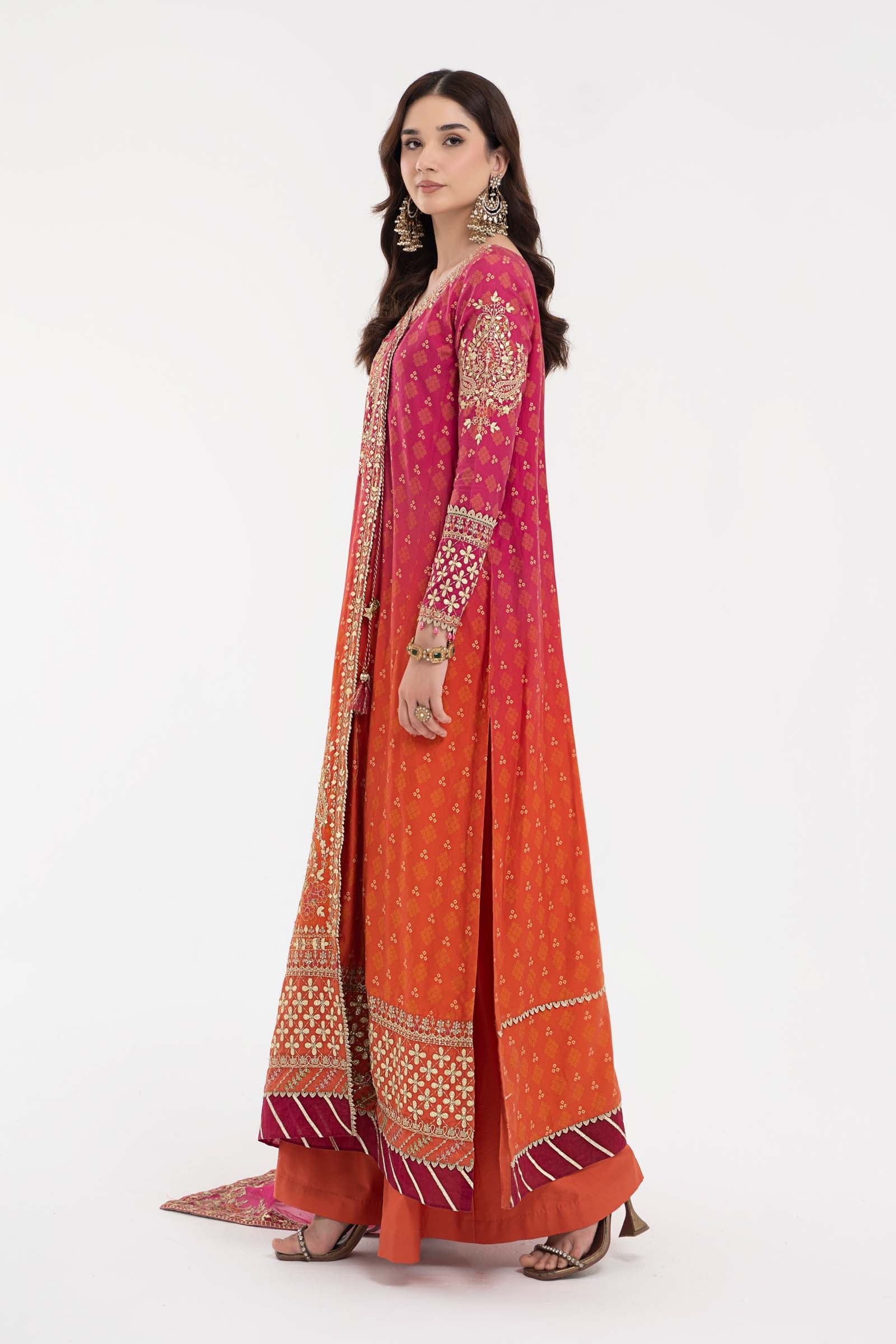 Suit Fuchsia Pink CSS-709 - Image 5