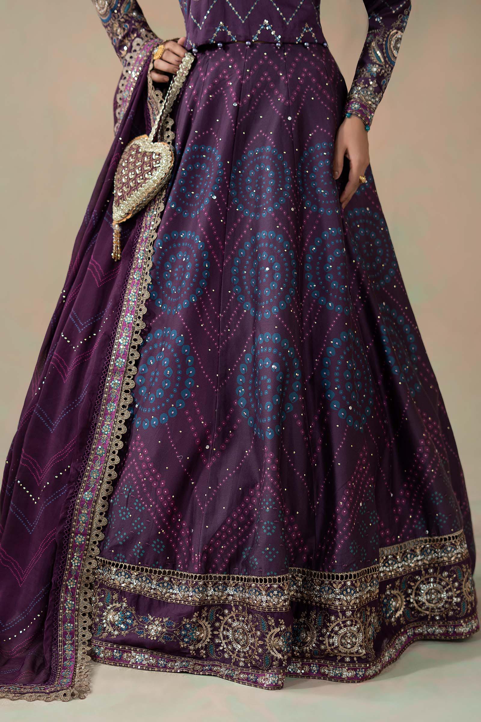 3 Piece Embroidered Cotton Satin Suit | CSS-802 - Image 7
