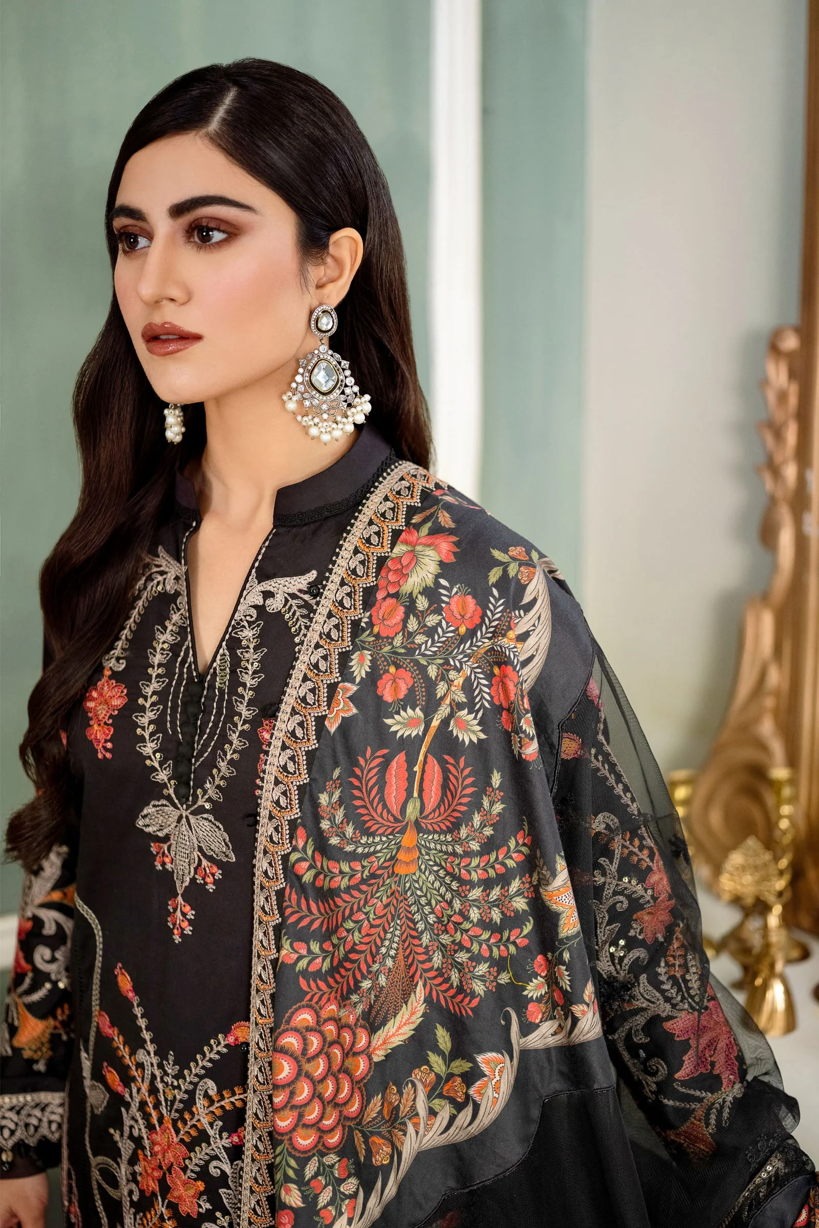 Unstitched Sateen - Black CST-605 - Image 5