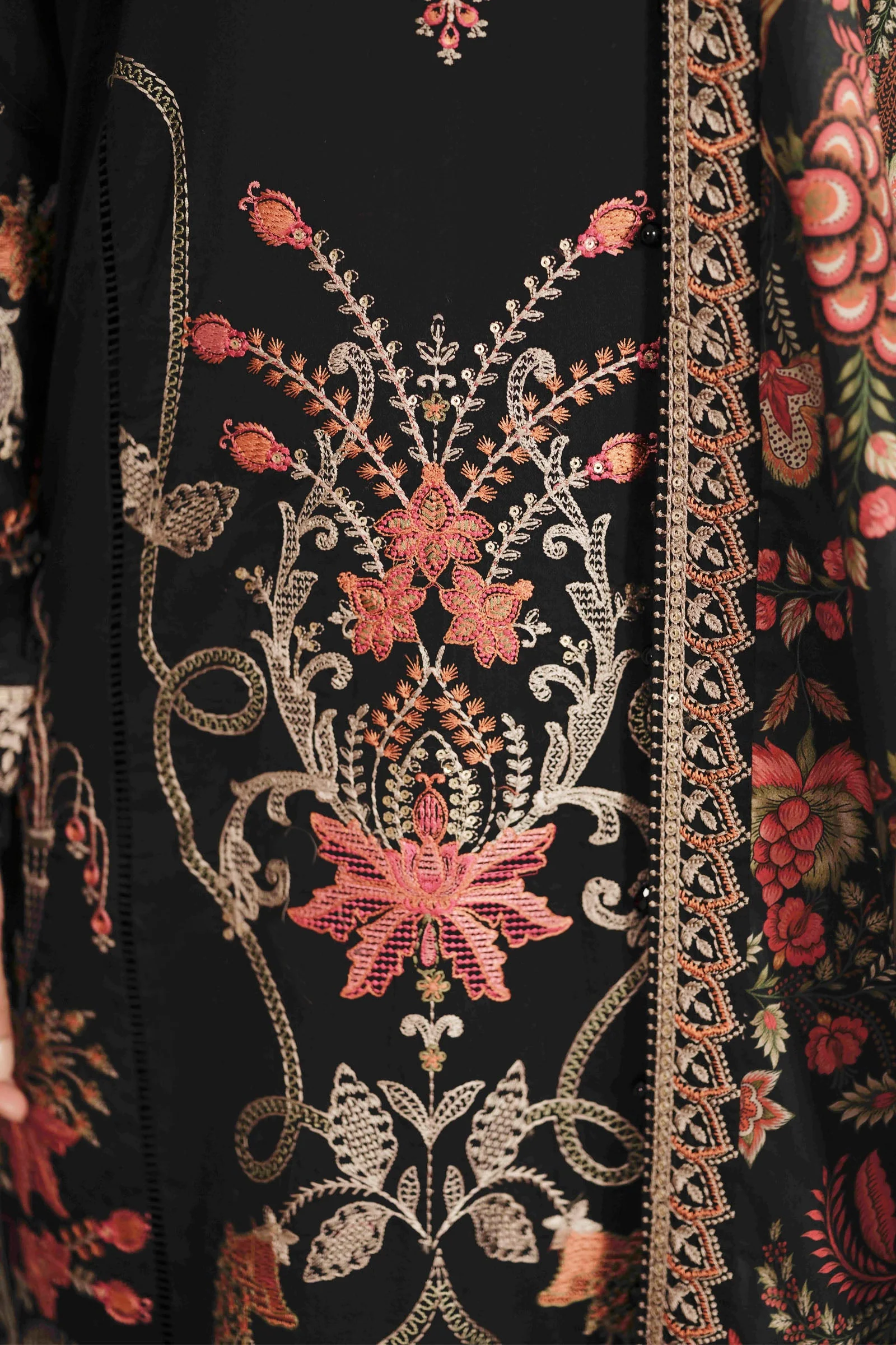 Unstitched Sateen - Black CST-605 - Image 7