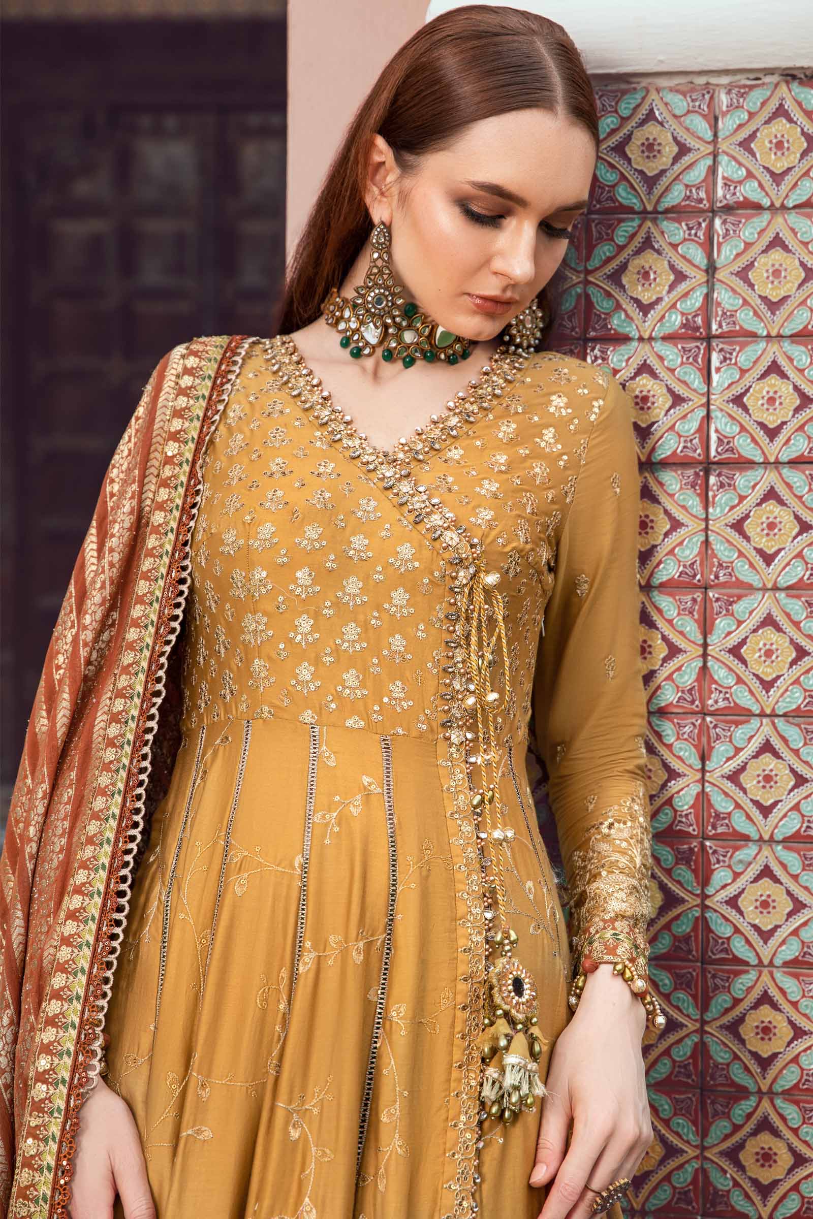 Unstitched Sateen | Mustard CST-702 - Image 3