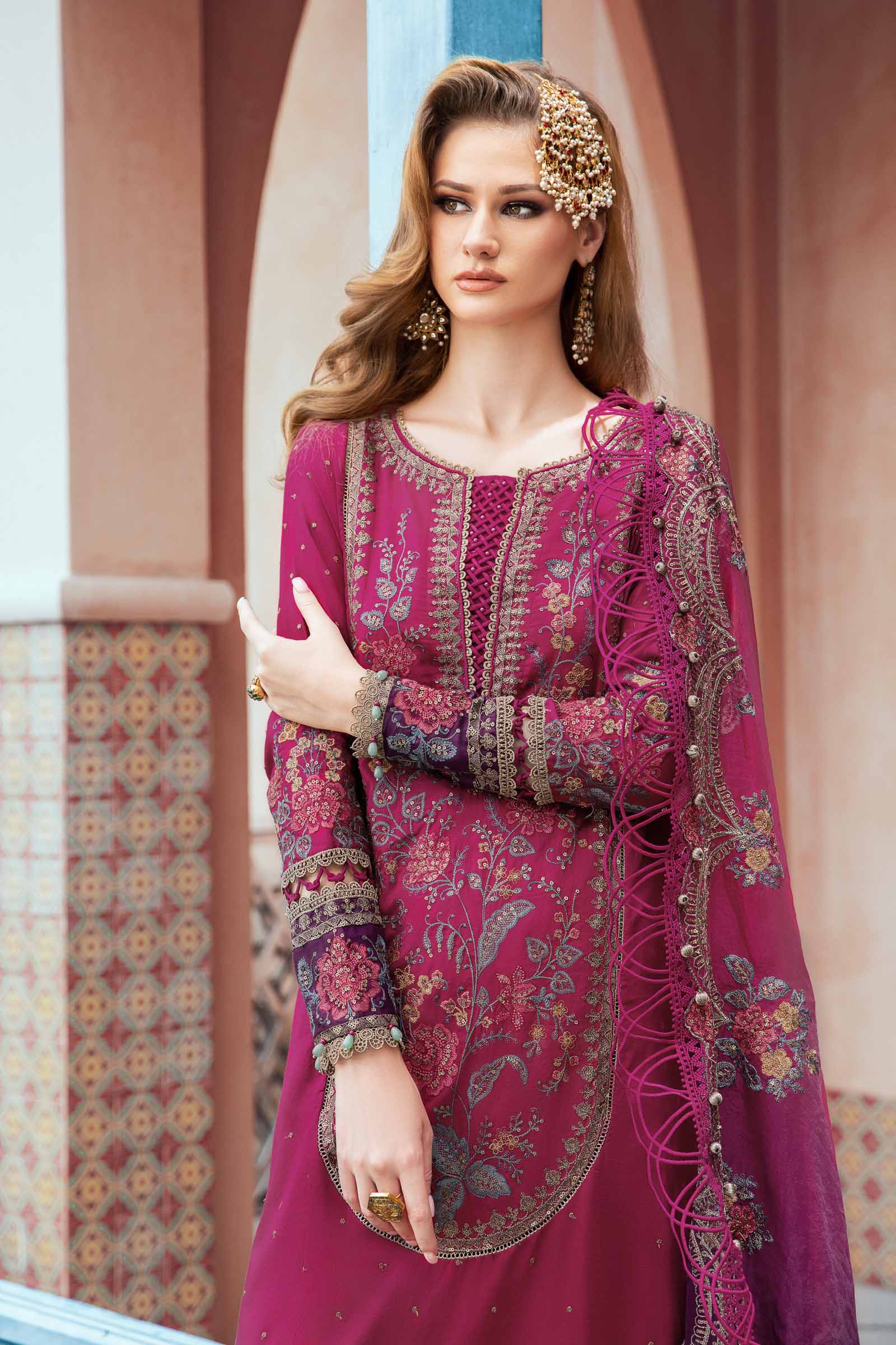Unstitched Sateen | Magenta CST-704 - Image 3