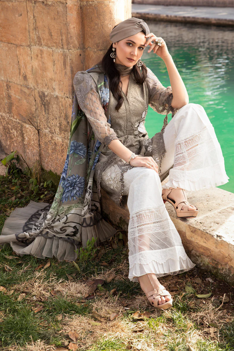 Unstitched Lawn D-2101-B - Image 2