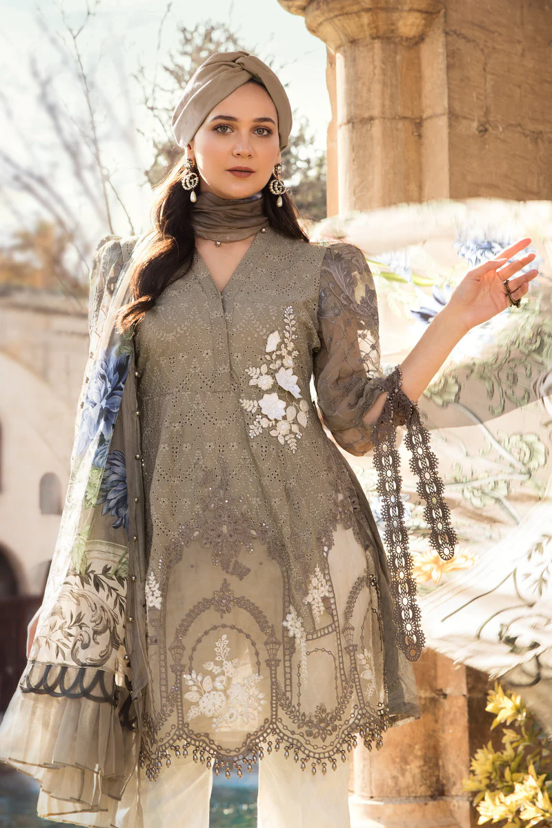 Unstitched Lawn D-2101-B - Image 3