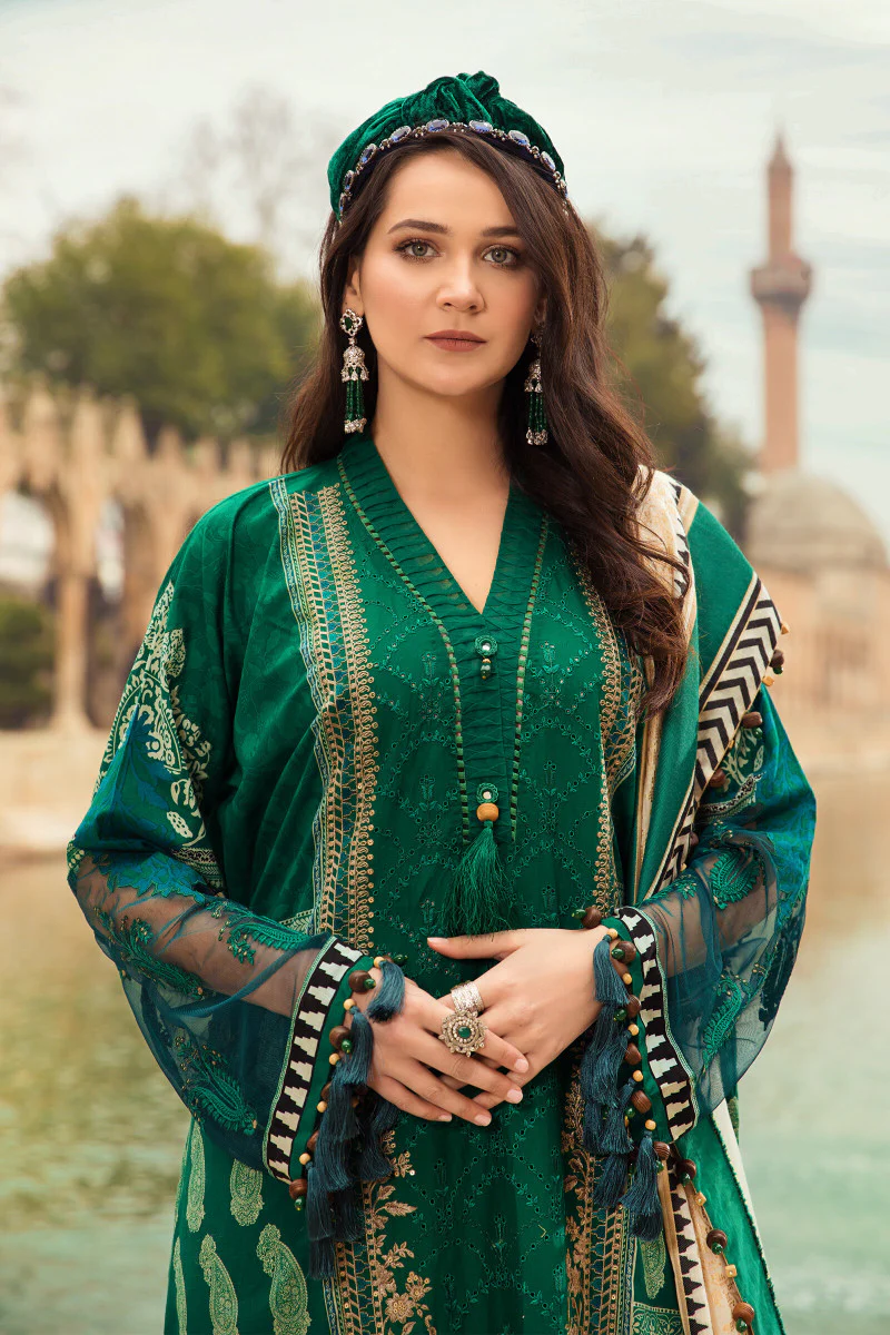 Unstitched Lawn D-2102-B - Image 3