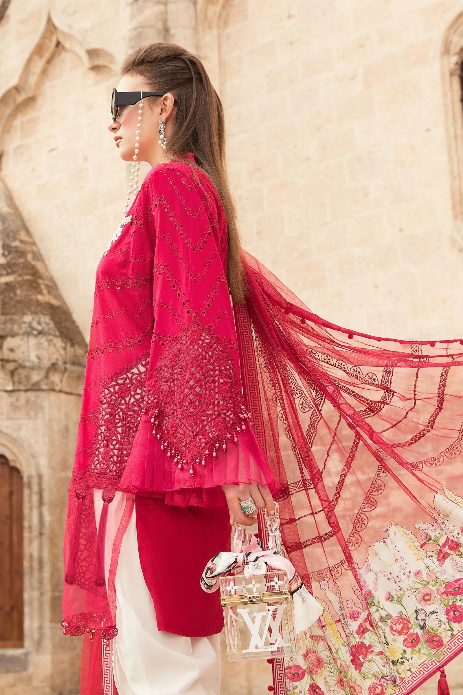 Unstitched Lawn D-2105-B - Image 2