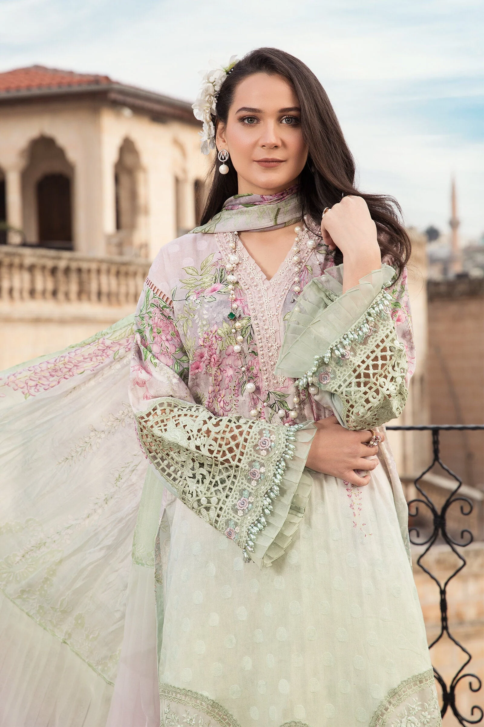 Unstitched Lawn D-2106-B - Image 2