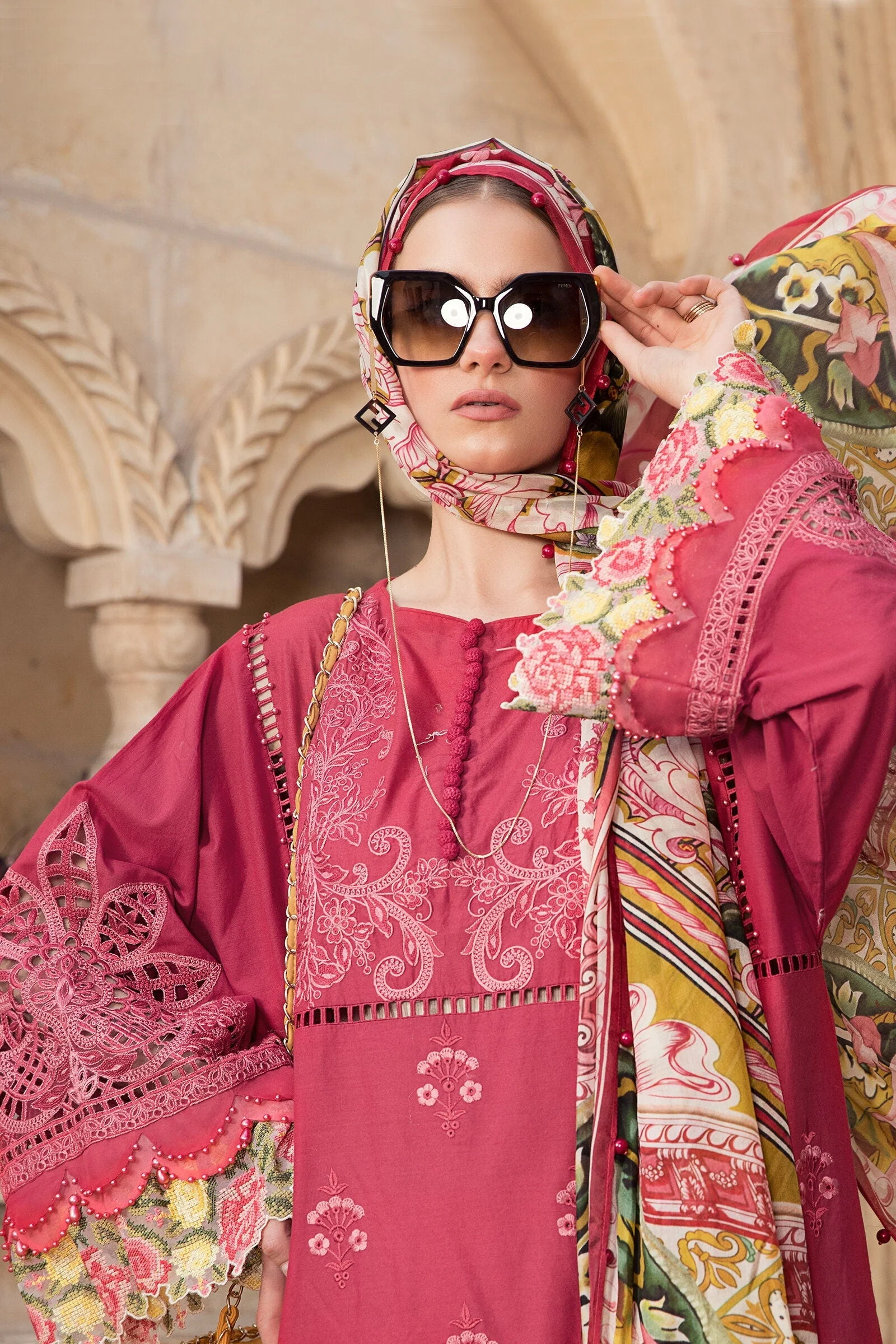 Unstitched Lawn D-2108-B - Image 3