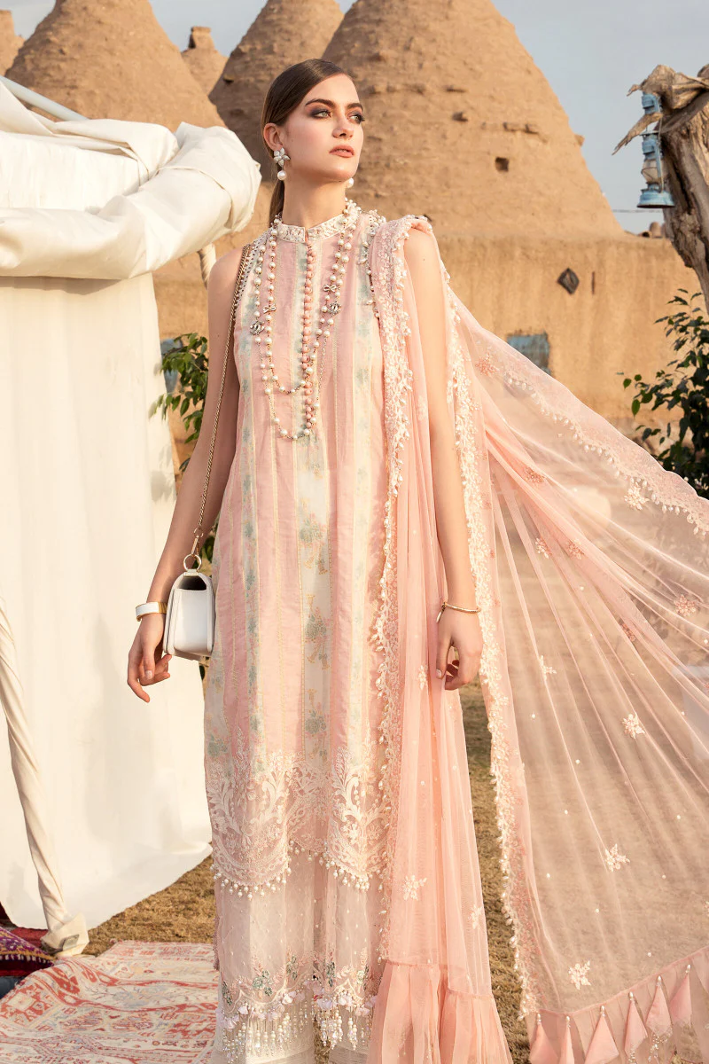 Unstitched Lawn D-2110-B - Image 3