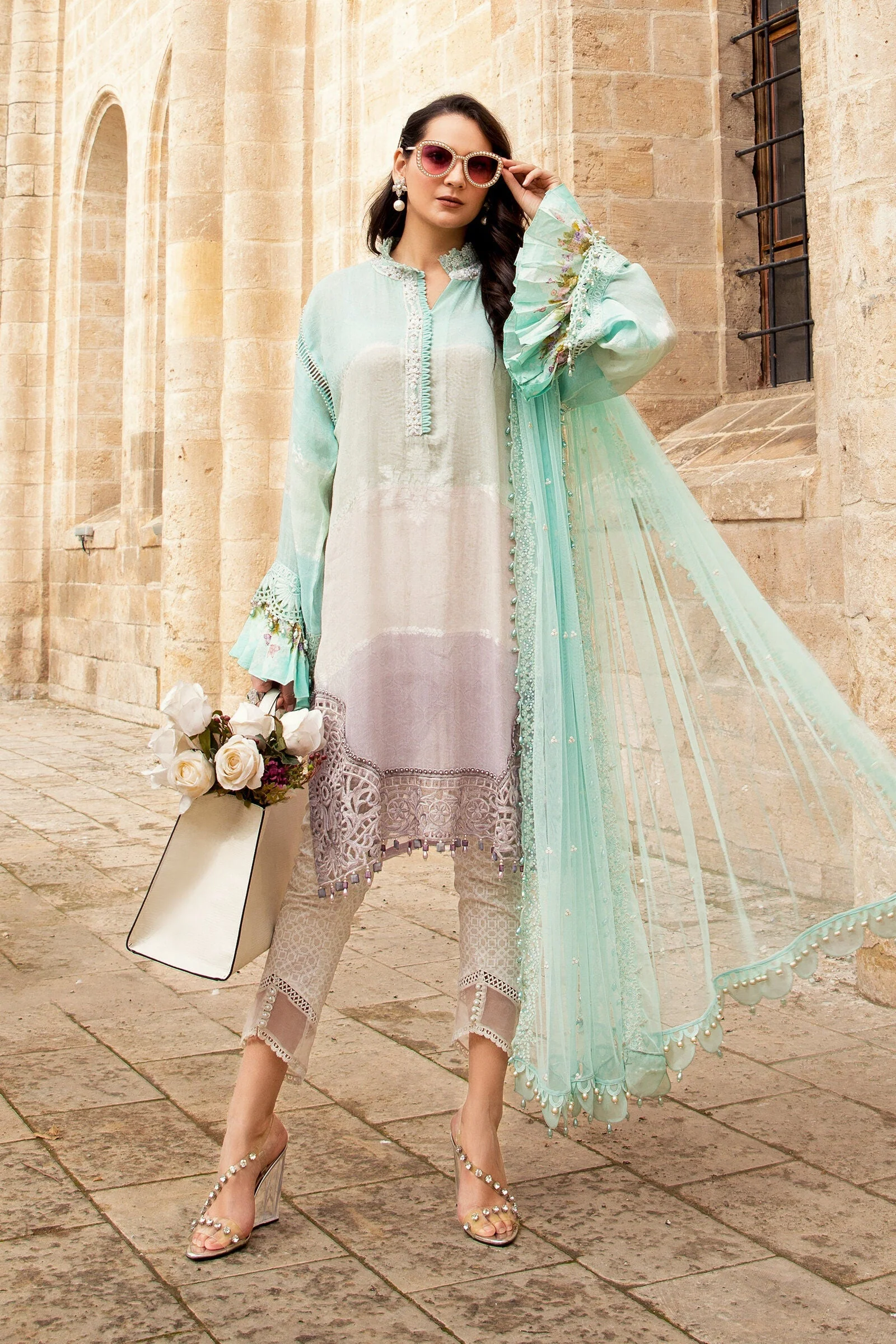 Unstitched Lawn D-2112-B