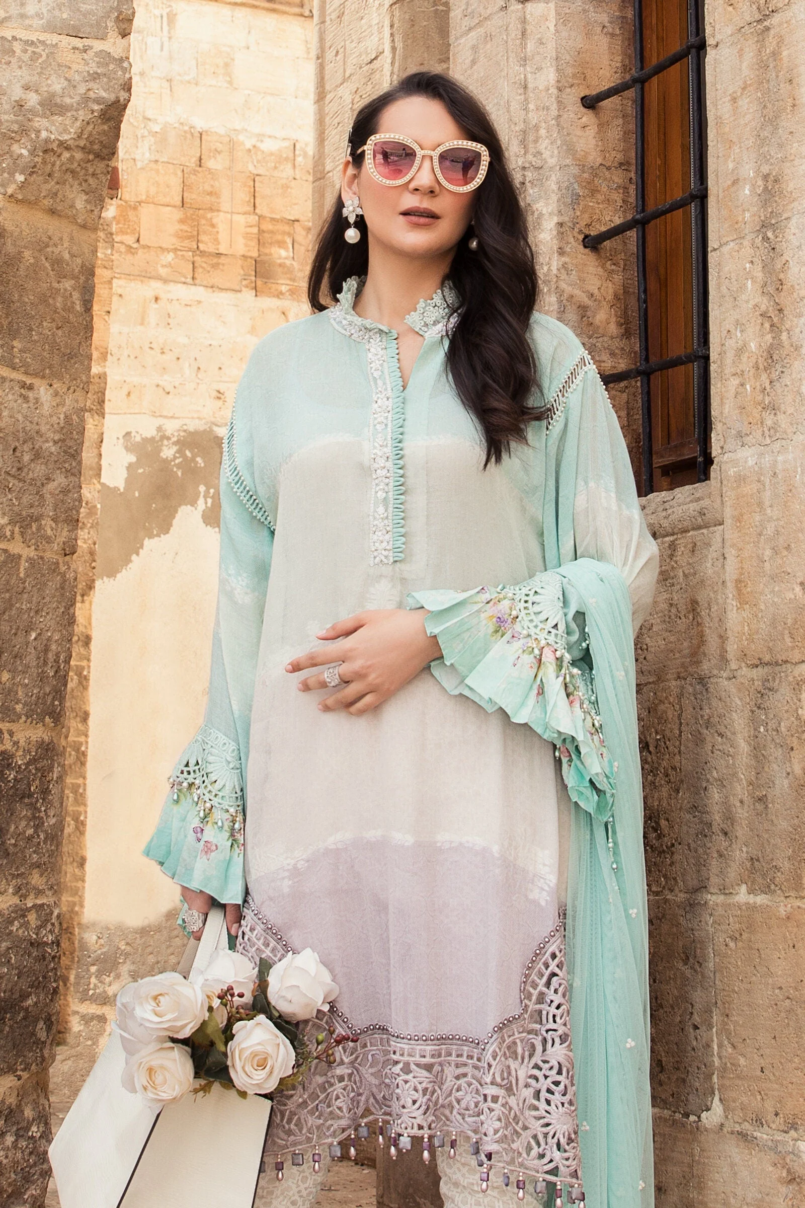 Unstitched Lawn D-2112-B - Image 3
